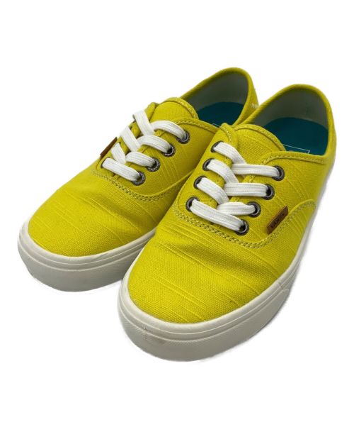 中古・古着通販】VANS (バンズ) ローカットスニーカー イエロー サイズ