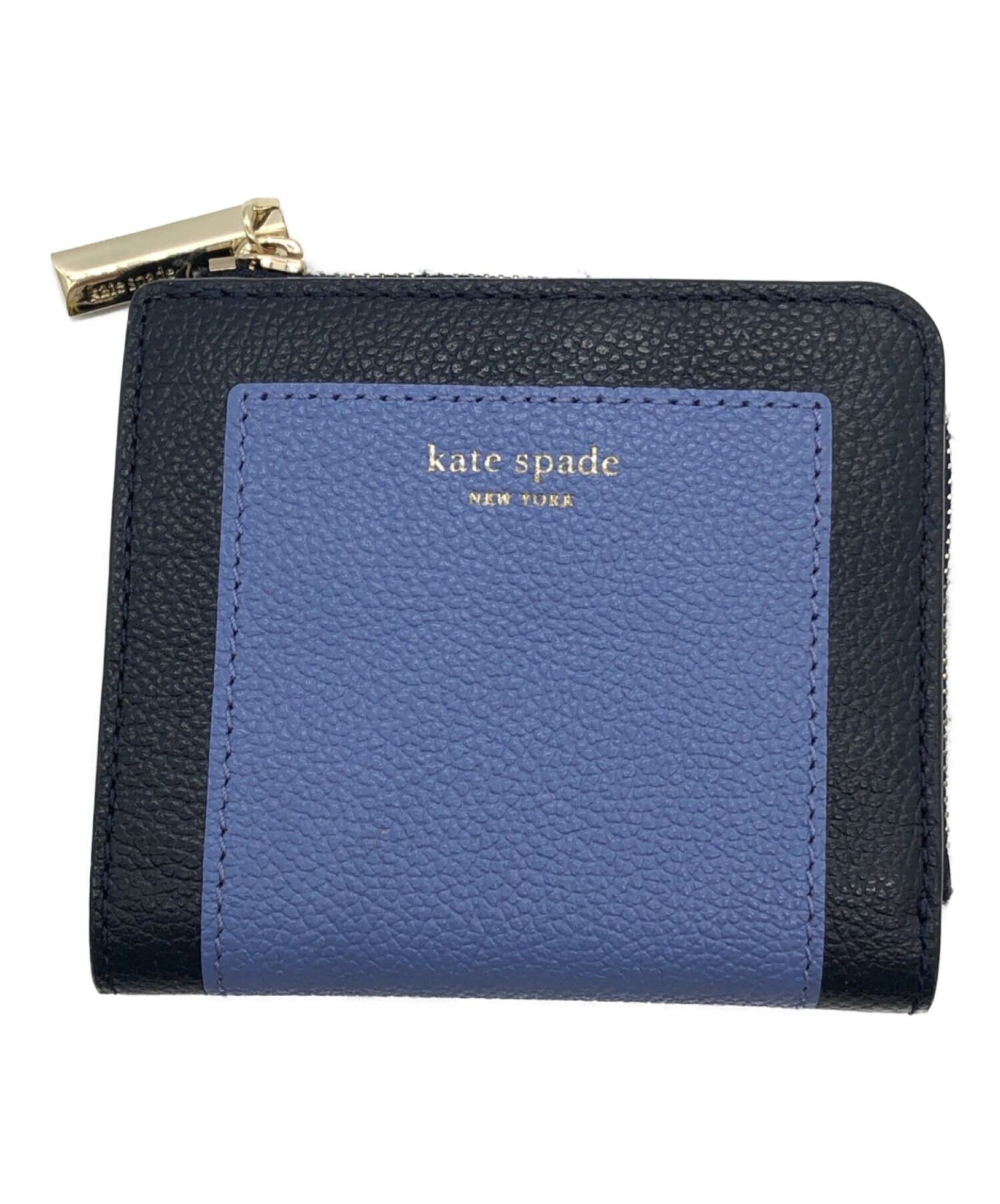 中古・古着通販】Kate Spade (ケイトスペード) 2つ折り財布 ネイビー