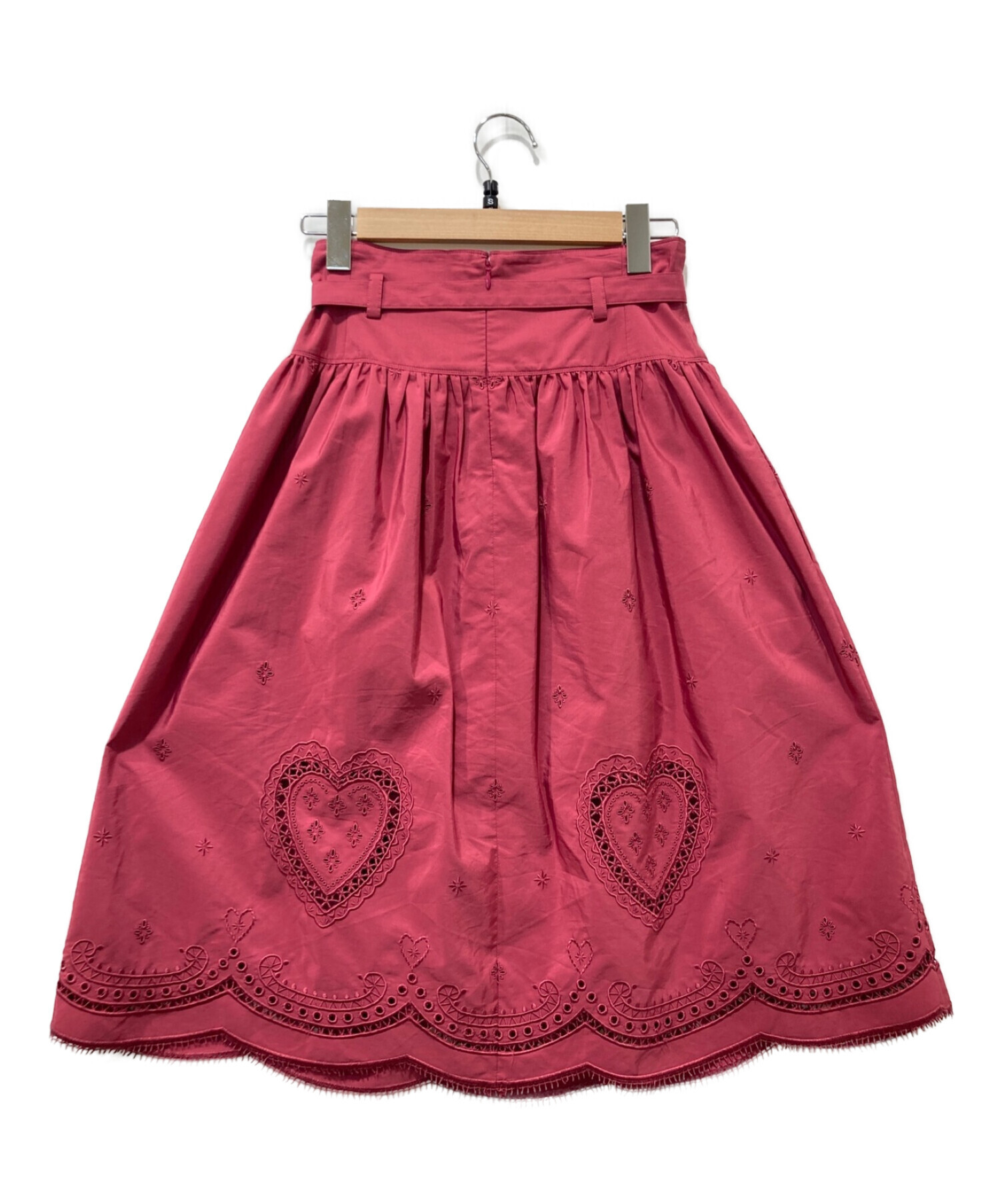 エムズグレイシー スカート ピンク 36 - ひざ丈スカート