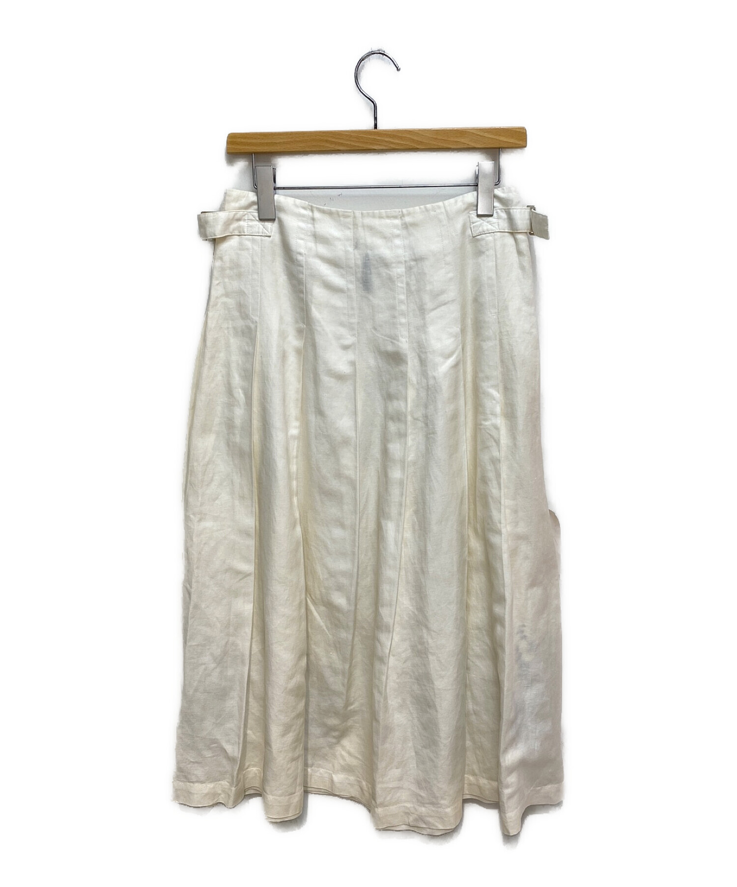 tricot COMME des GARCONS (トリココムデギャルソン) 刺繍スカート ホワイト サイズ:M