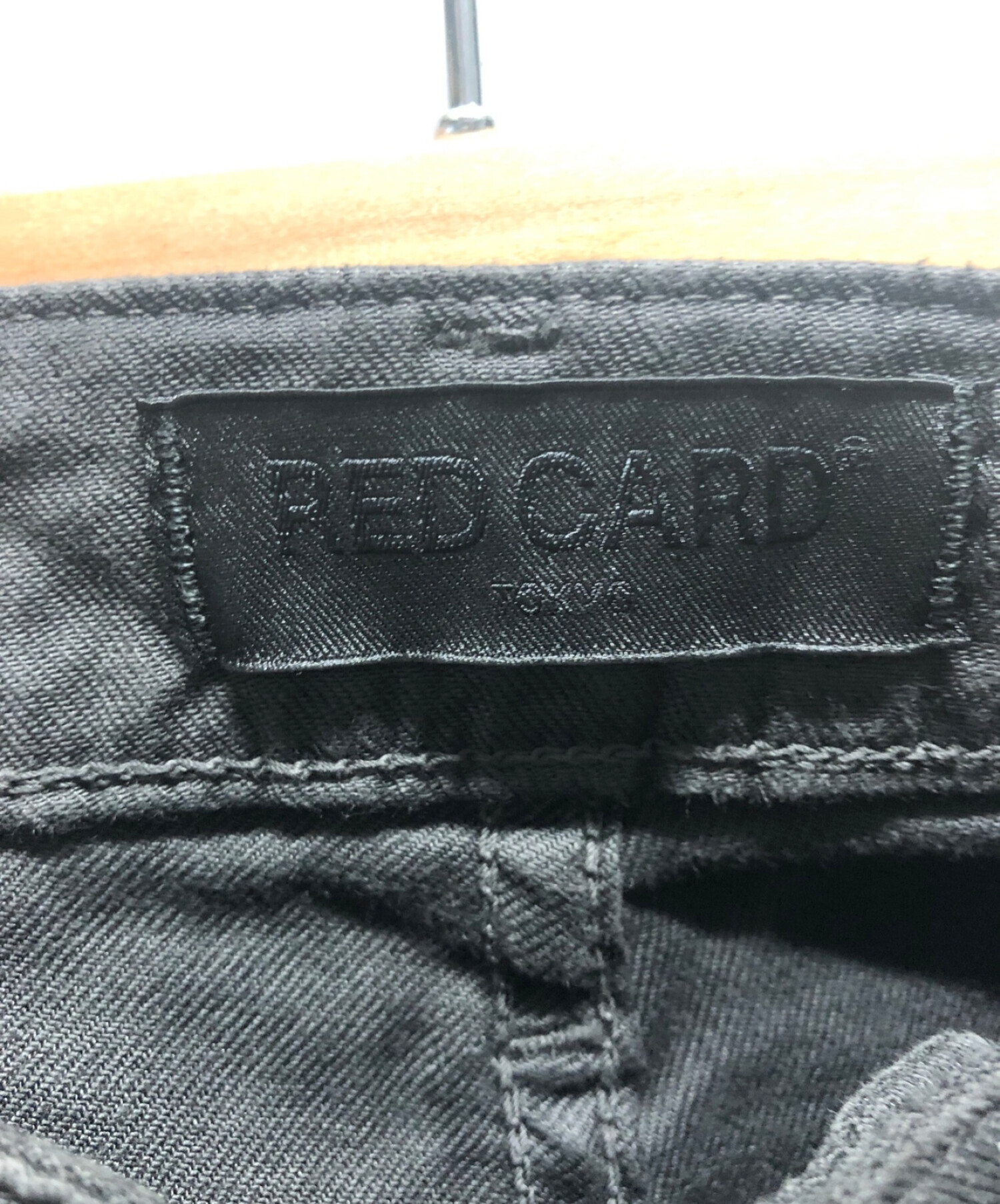 中古・古着通販】RED CARD (レッドカード) デニムパンツ ブラック