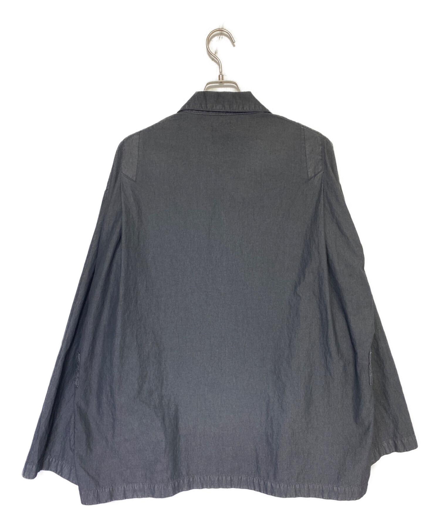 Porter Classic (ポータークラシック) POPLIN MIL-SHIRT JACKET ブラック サイズ:3