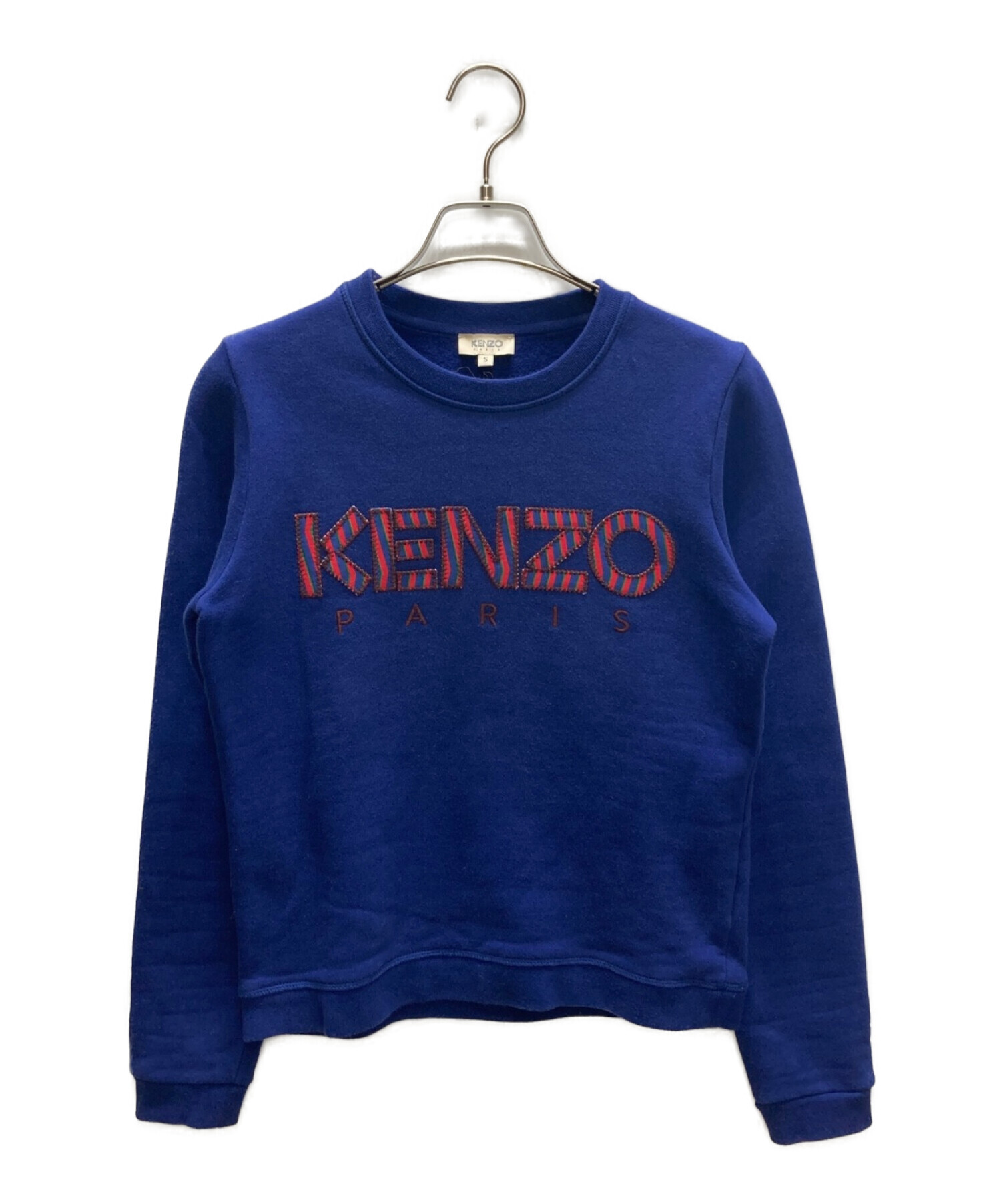 KENZO 似顔絵 スウェット 高田賢三 2021AW ブルー XLサイズ 美品