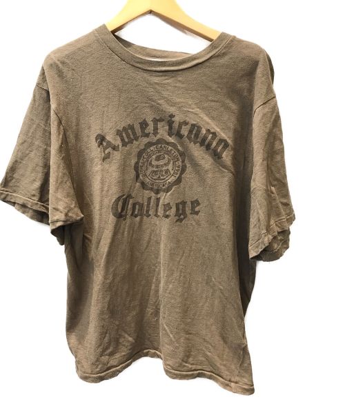 【中古・古着通販】Americana (アメリカーナ) 別注College Tシャツ
