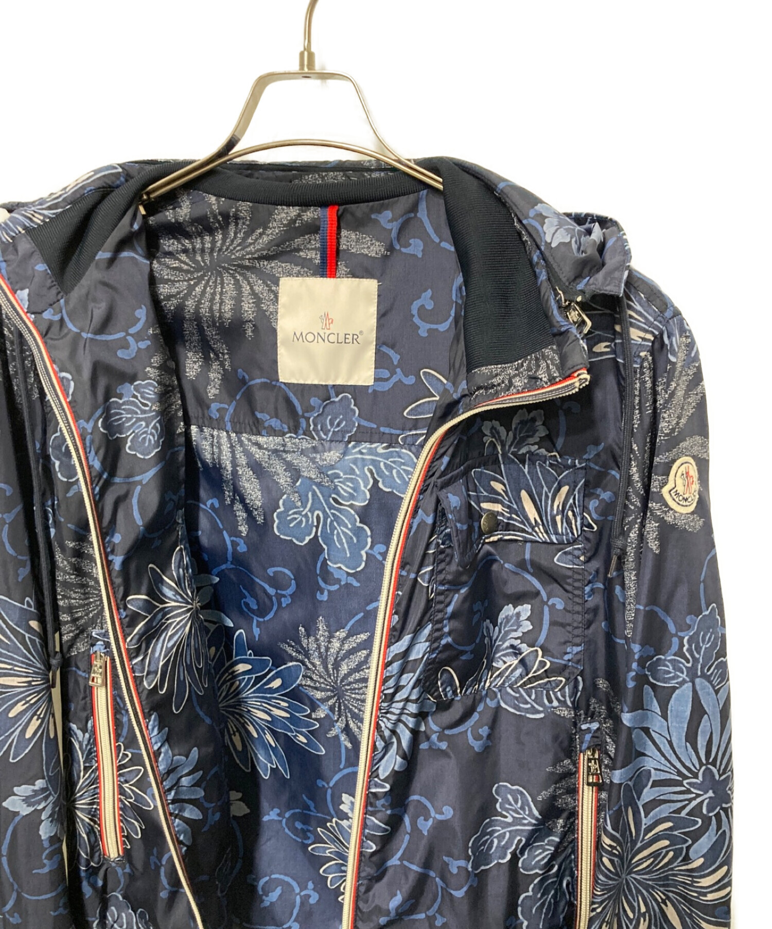 中古・古着通販】MONCLER (モンクレール) LYONナイロンジップパーカー