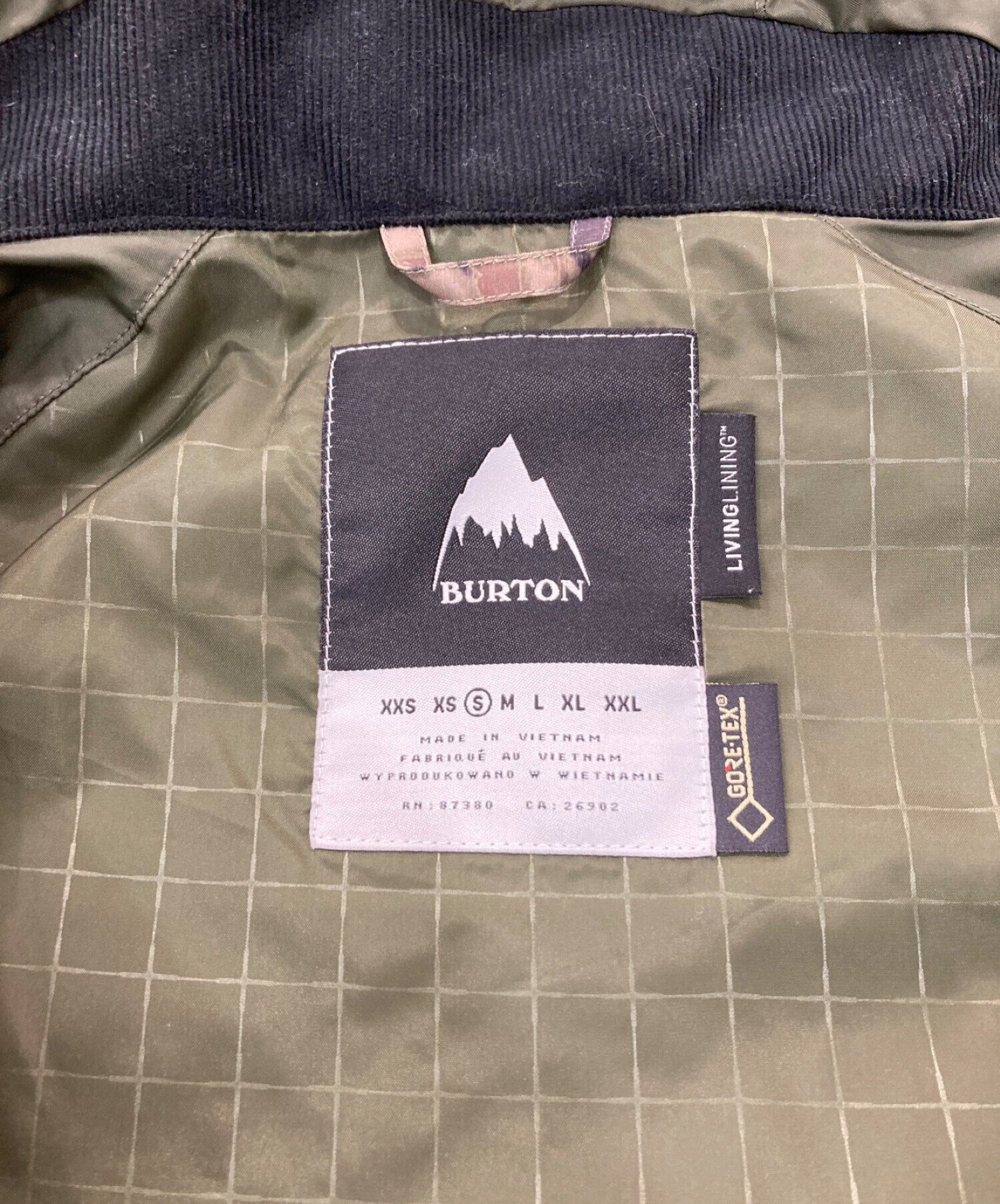 中古・古着通販】BURTON (バートン) MB RADIAL SHL JKT(メンズ