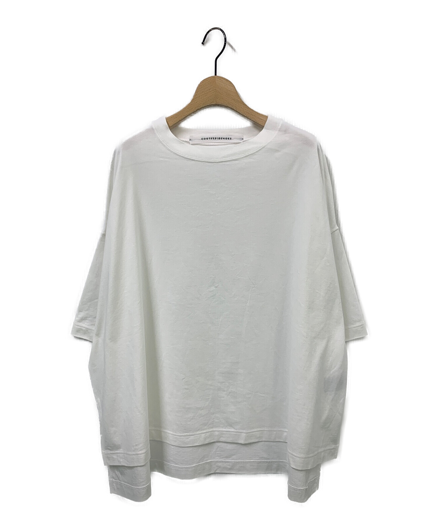 COGTHEBIGSMOKE (コグザビッグスモーク) DELTA Tシャツ ホワイト サイズ:-