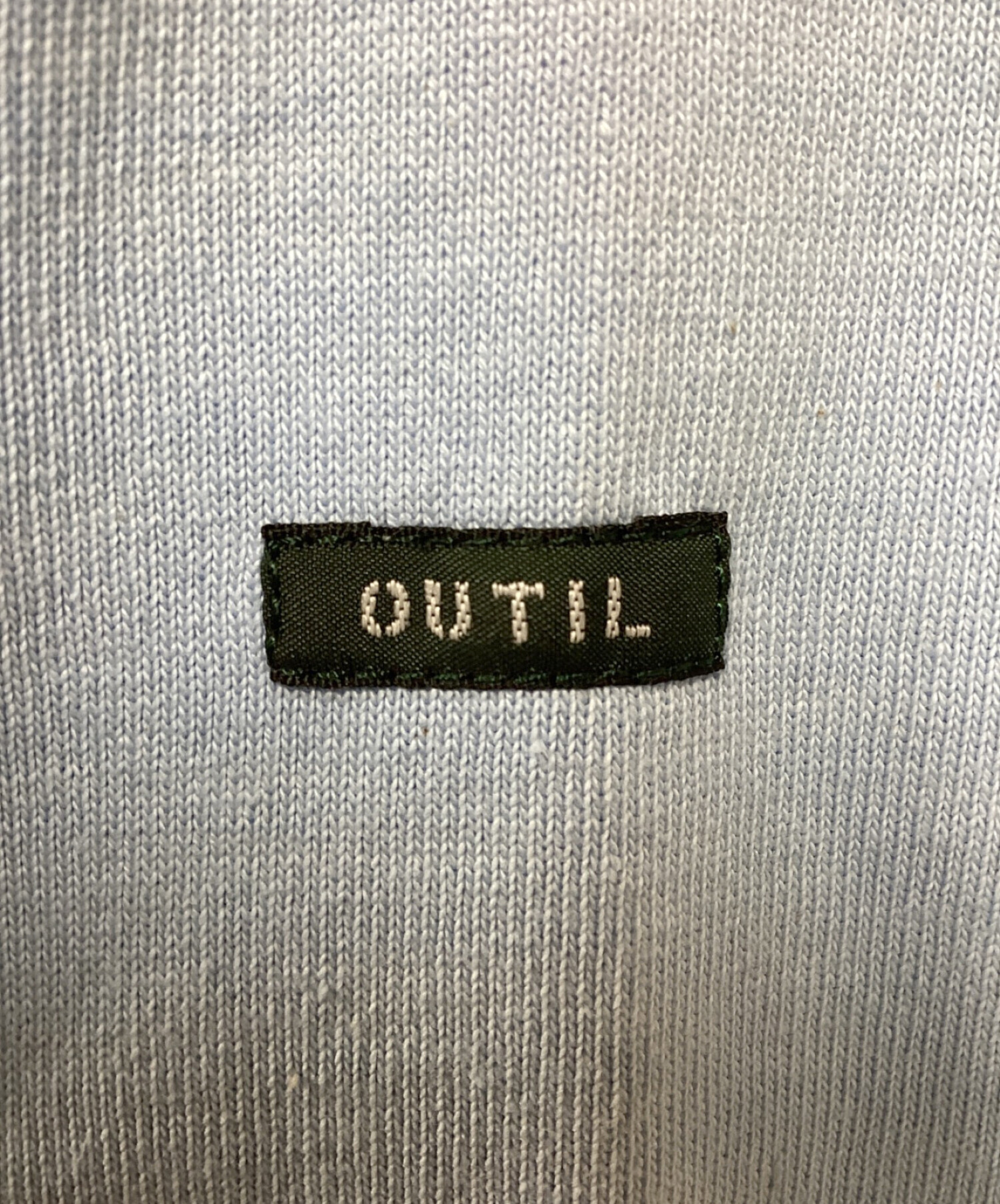 中古・古着通販】OUTIL (ウティ) オーバーサイズバスクシャツ スカイ