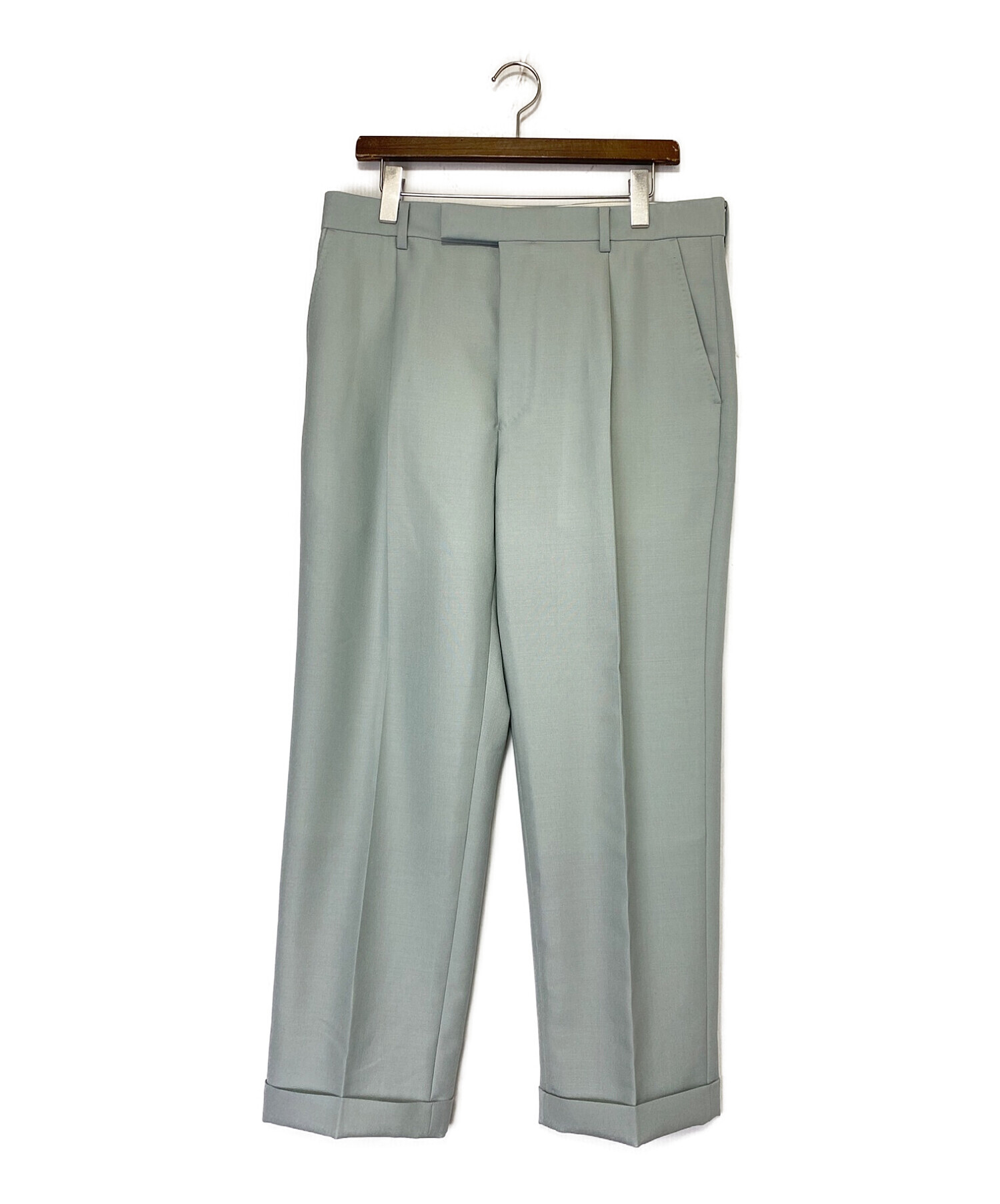 WACKO MARIA (ワコマリア) PLEATED TROUSERS TYPE-1 スカイブルー サイズ:XL