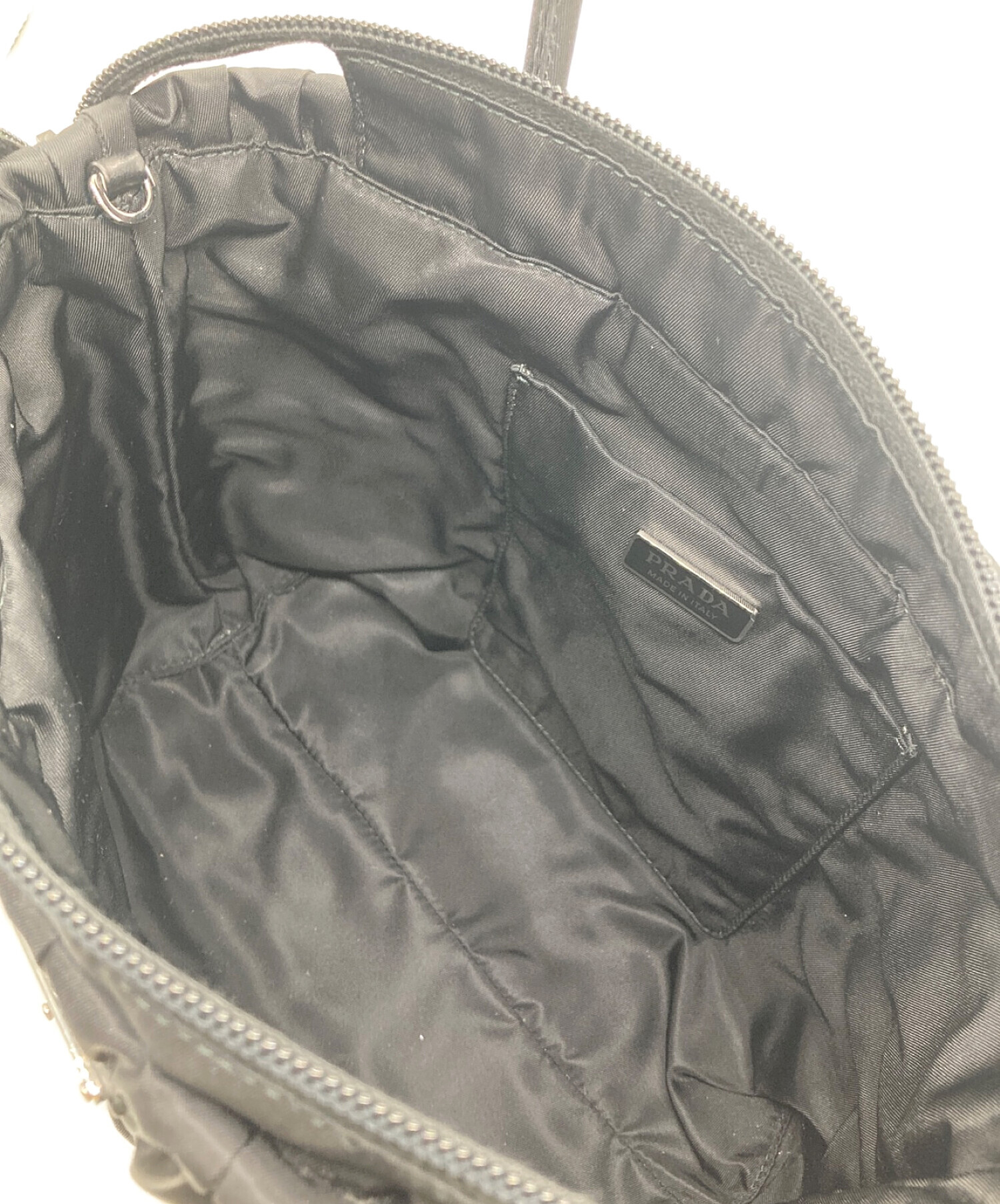 中古・古着通販】PRADA (プラダ) 2WAYショルダーバッグ ブラック