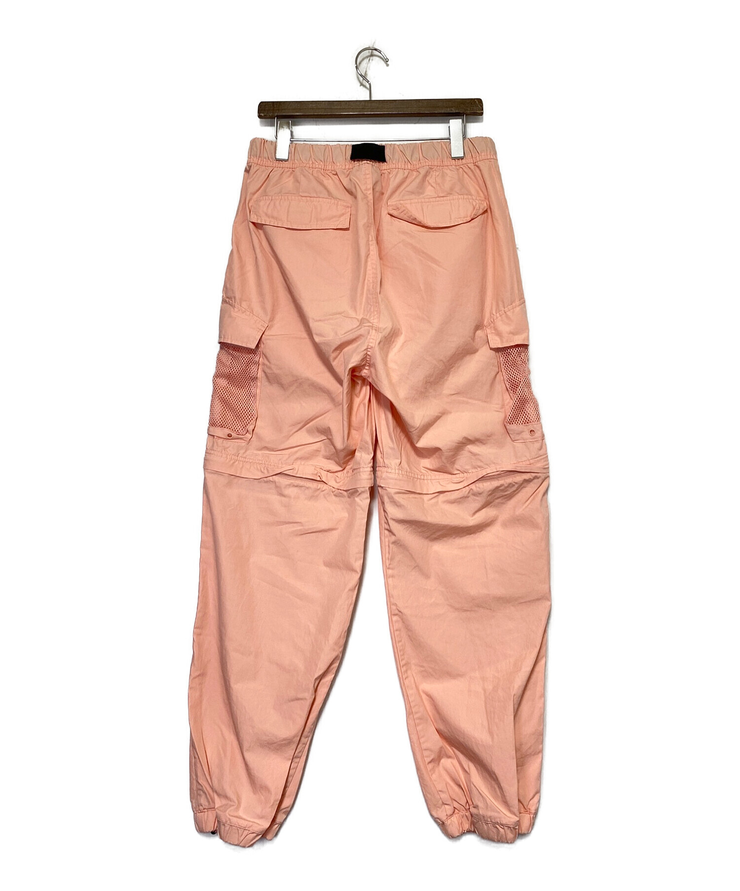 SUPREME (シュプリーム) Mesh Pocket Belted Cargo Pant 2way ピンク サイズ:M