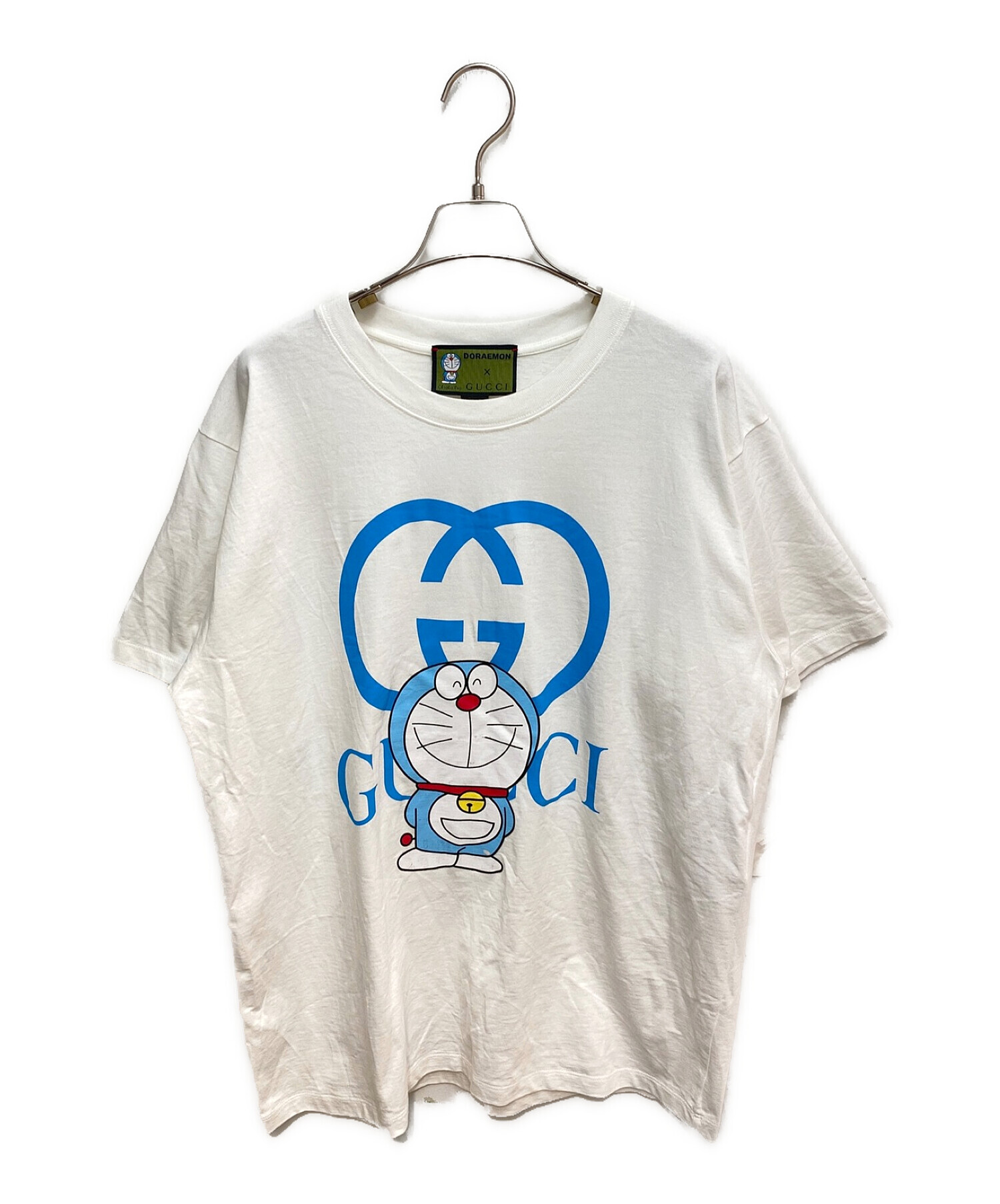 GUCCI (グッチ) ×DORAEMON プリントTシャツ ホワイト サイズ:S