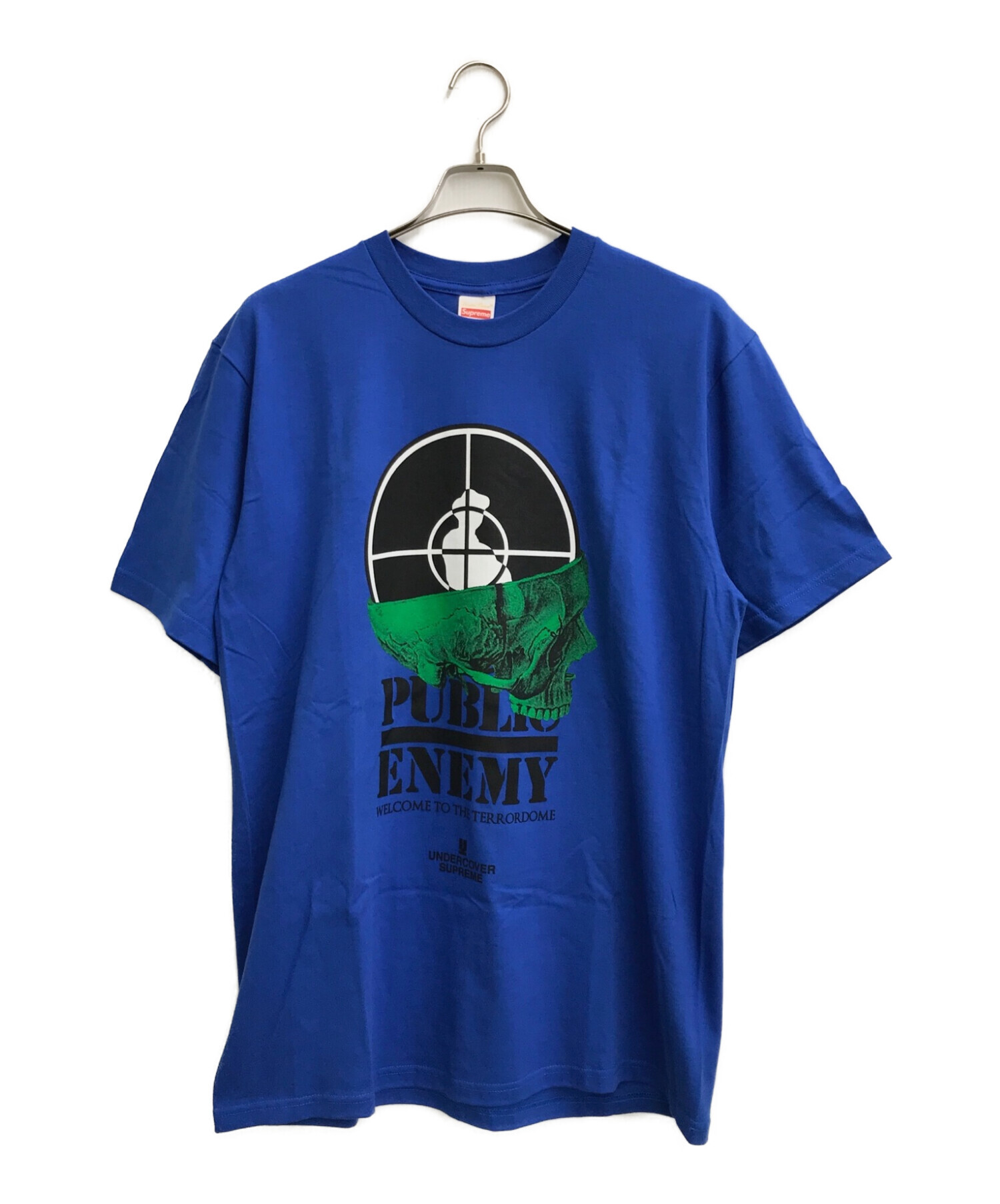 Supreme×Undercover (シュプリーム×アンダーカバー) Public Enemy Terrordome Tee ブルー サイズ:L