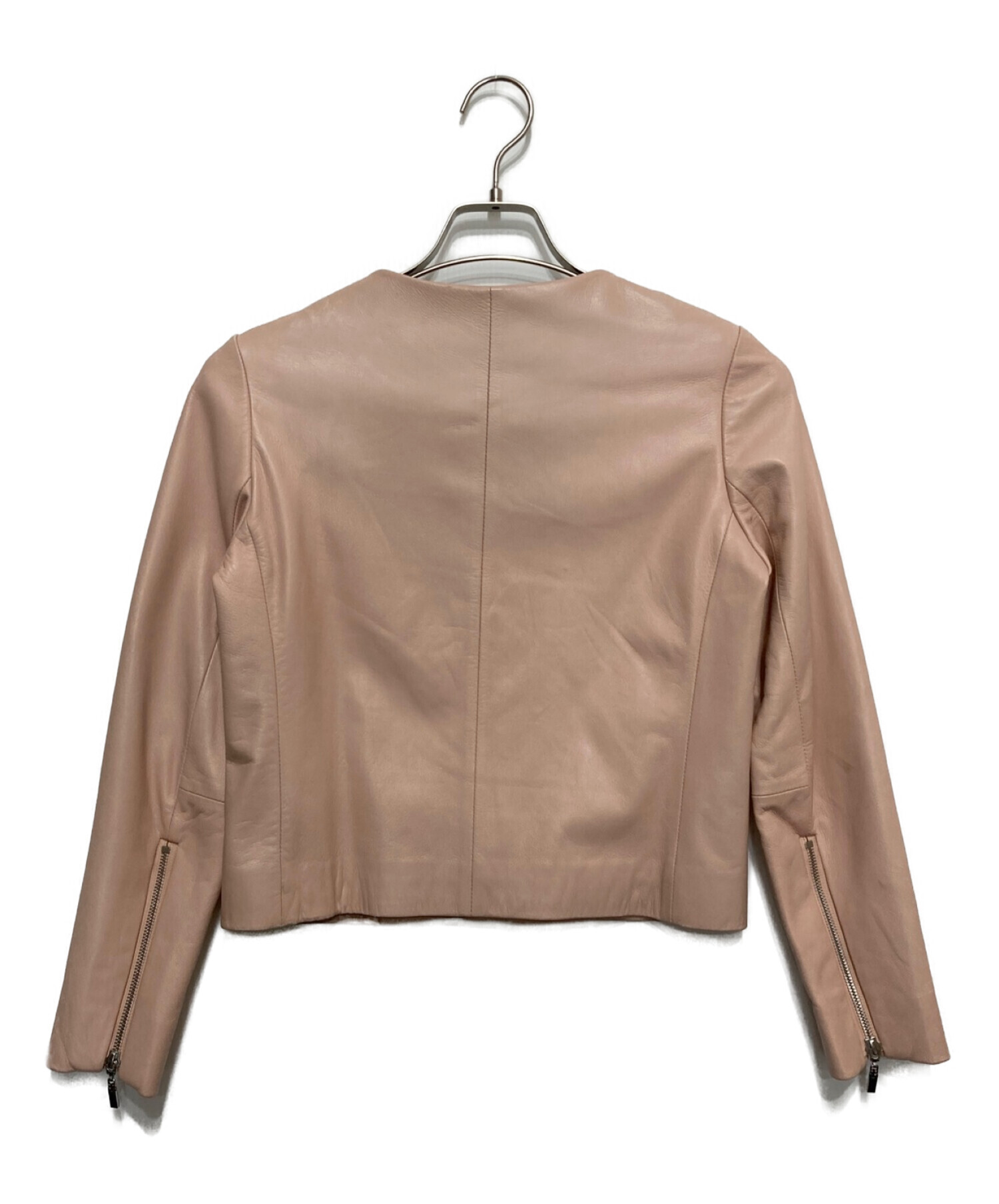 中古・古着通販】BLENHEIM (ブレンヘイム) Leather jacket ピンク