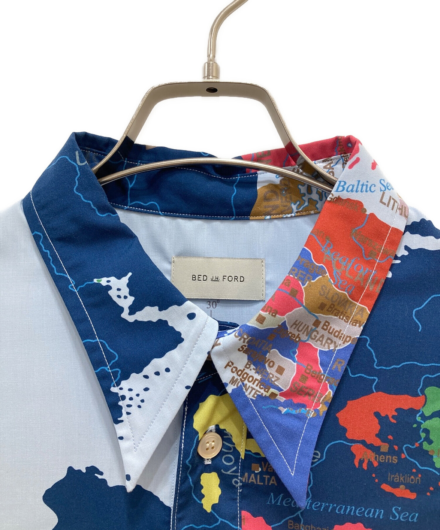 中古・古着通販】BED J.W. FORD (ベッドフォード) Wardrobe shirt Map