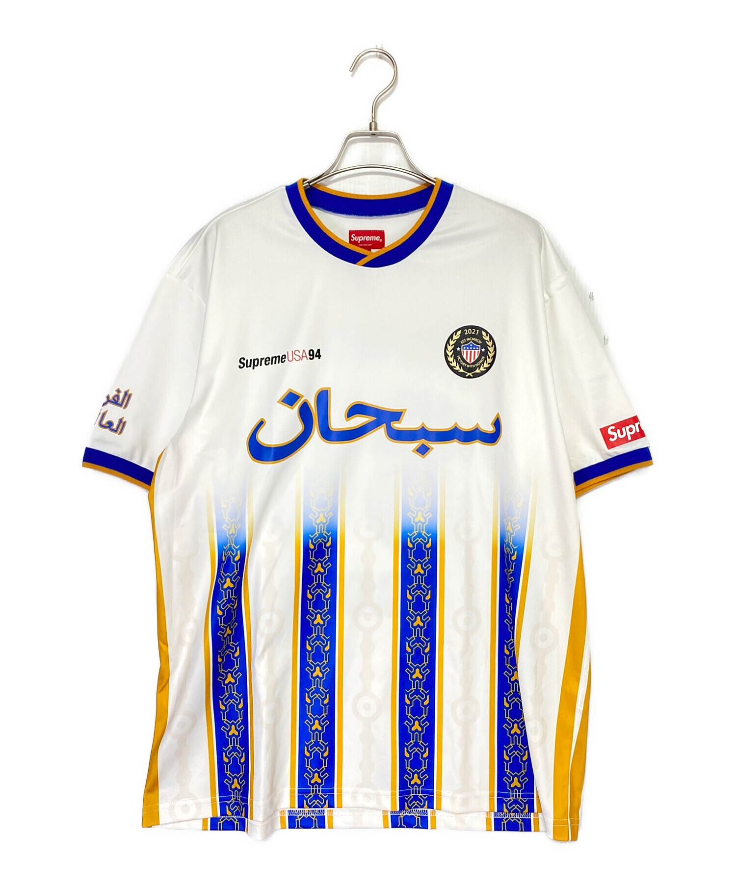 supreme Arabic Logo Soccer Jersey Lサイズ