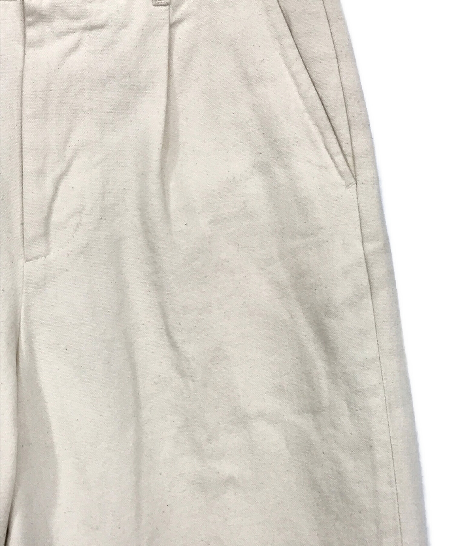 中古・古着通販】STEVEN ALAN (スティーブンアラン) ORGANIC SUPER BAGGY TAPERED アイボリー  サイズ:Ｓ｜ブランド・古着通販 トレファク公式【TREFAC FASHION】スマホサイト