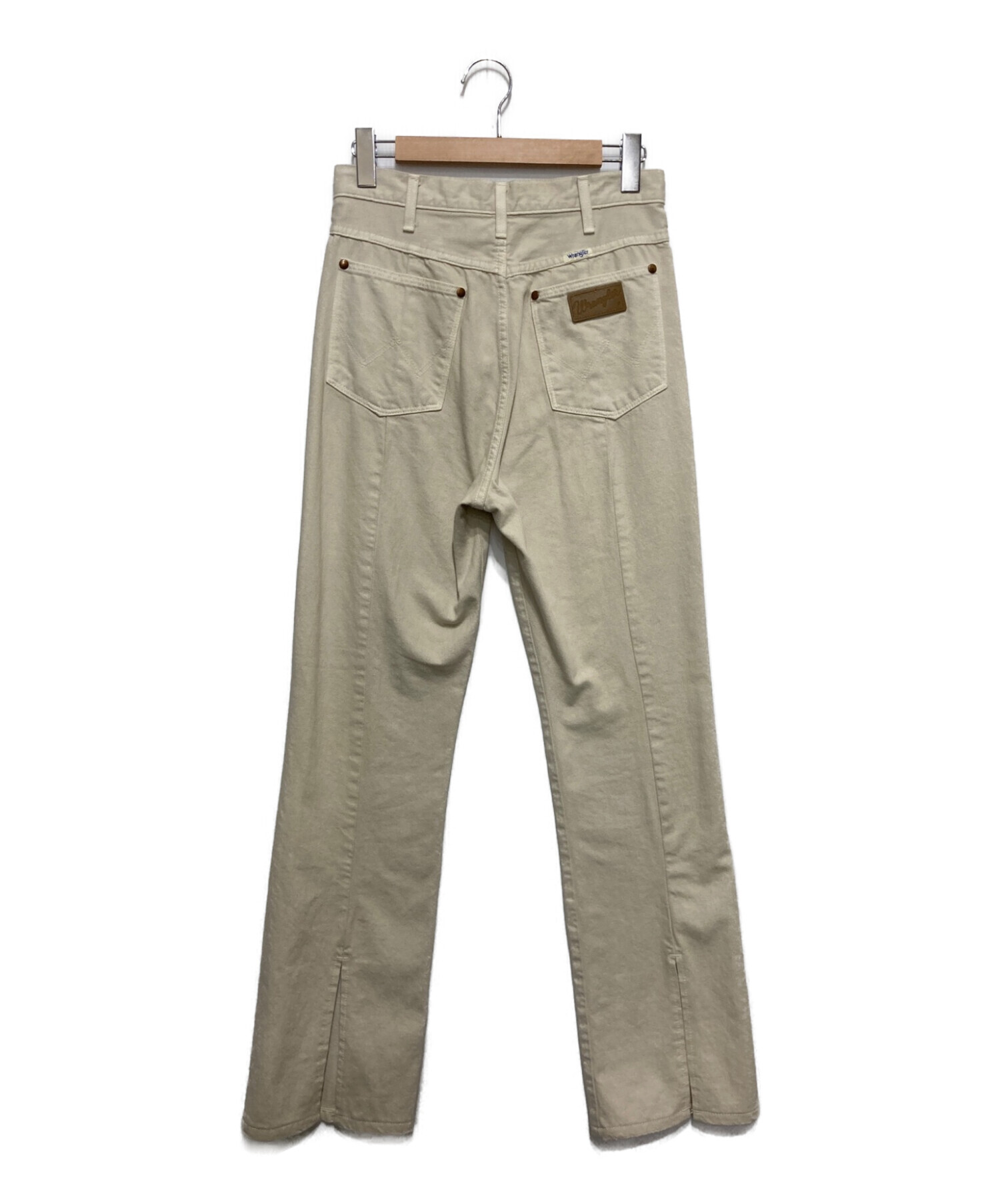 中古・古着通販】Wrangler (ラングラー) バックスリットデニムパンツ