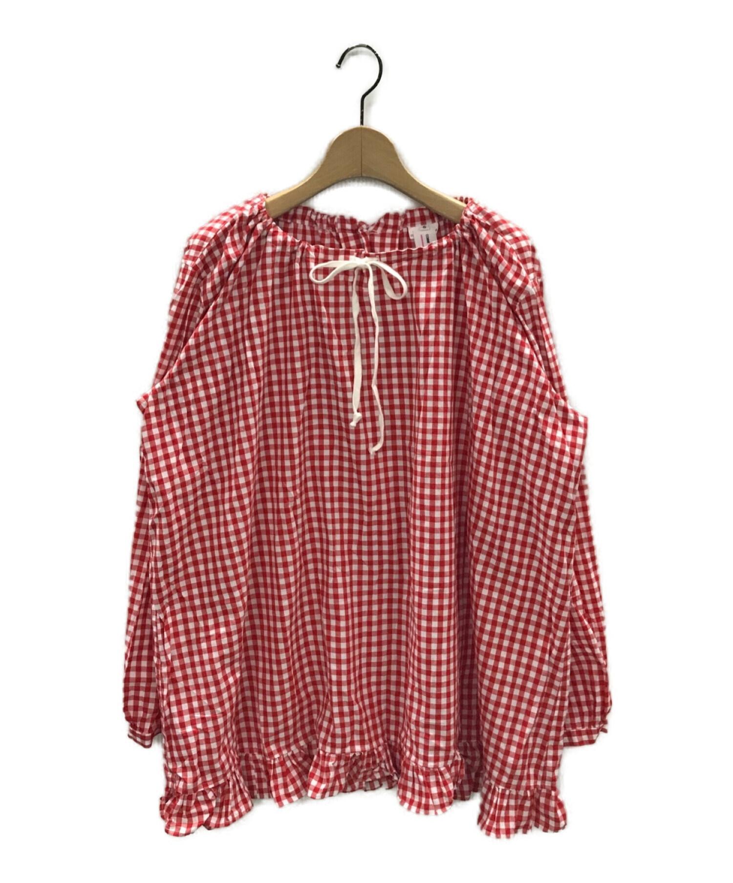 COMME des GARCONS GIRL 赤ギンガムチェックシーズン2021SS