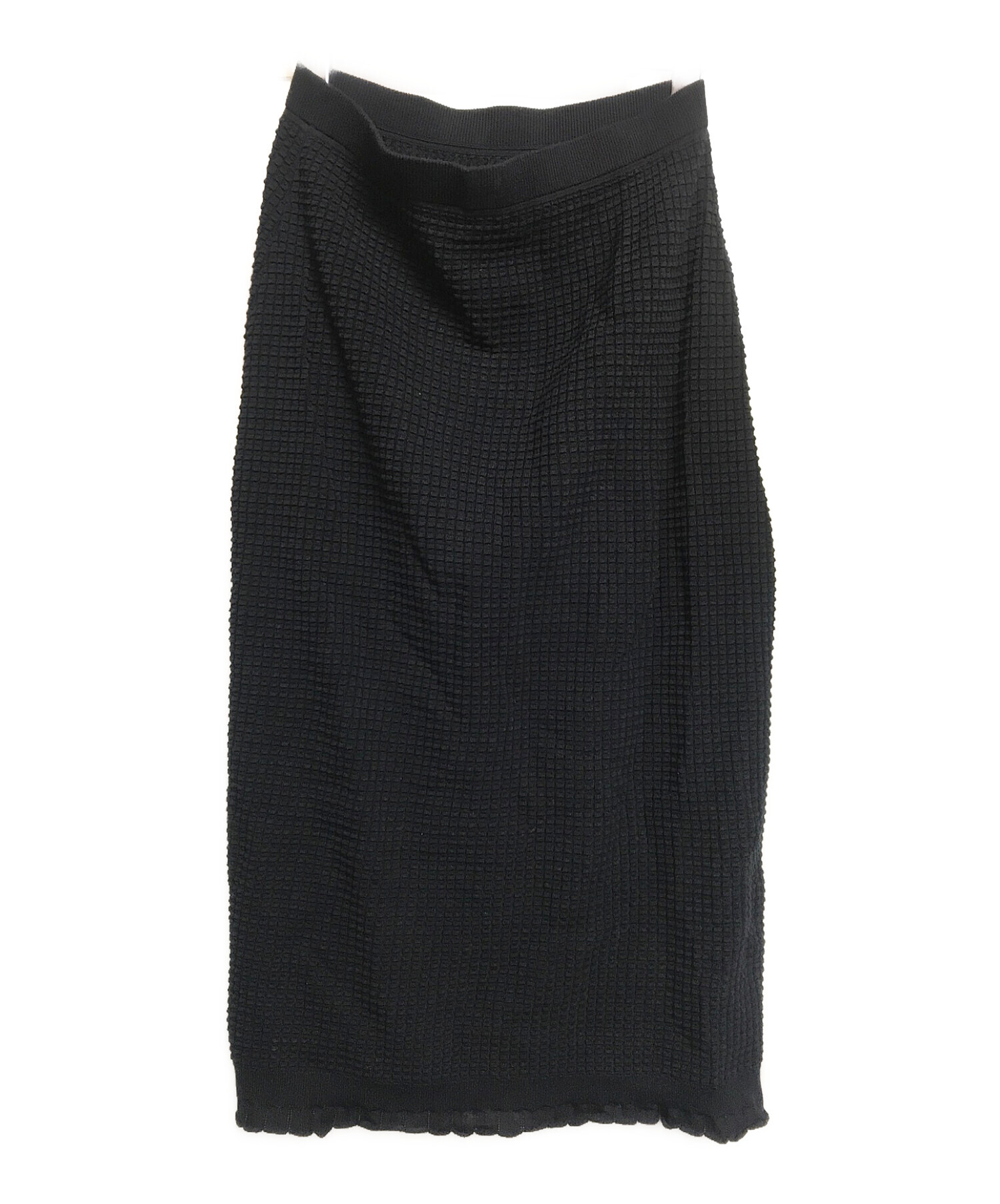 theory (セオリー) Bristol Cotton Lace Trim Skirt ネイビー サイズ:M