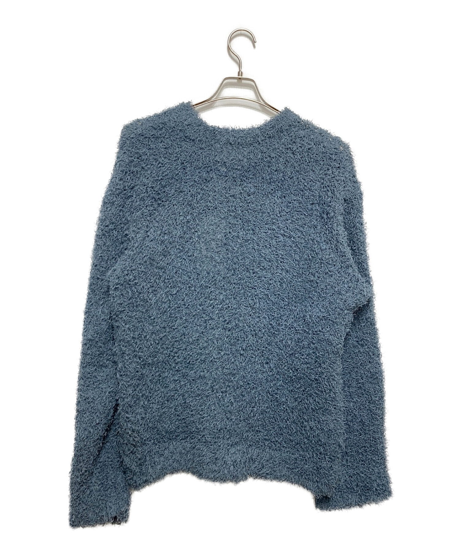 yoke Bushy Cotton Crew Neck ニット 美品 - ニット/セーター