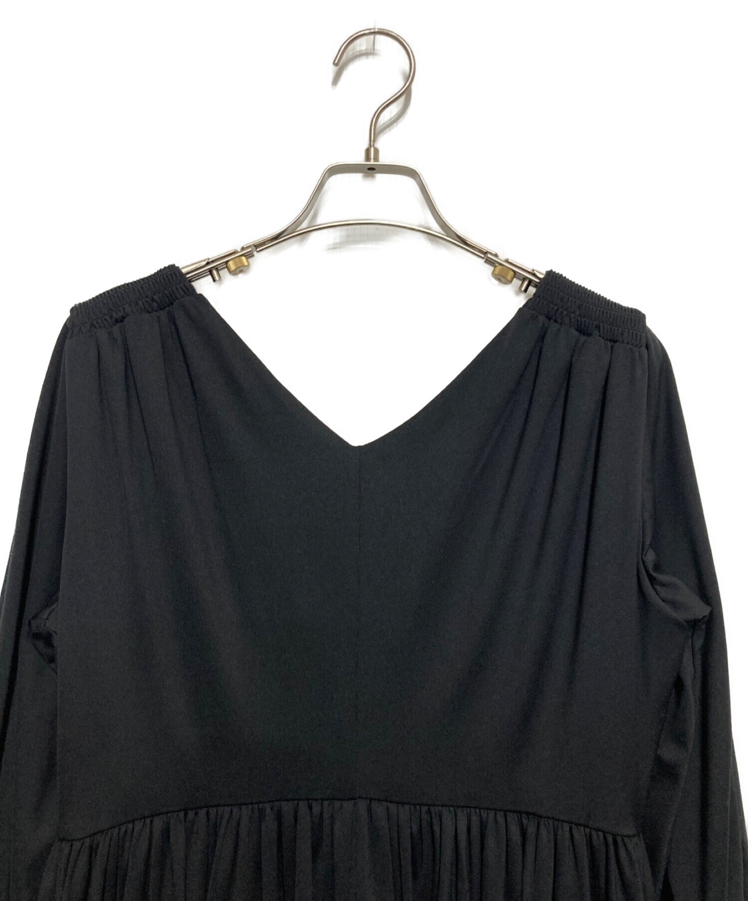 MIELI INVARIANT (ミエリインヴァリアント) Repose French Dress ブラック サイズ:Free