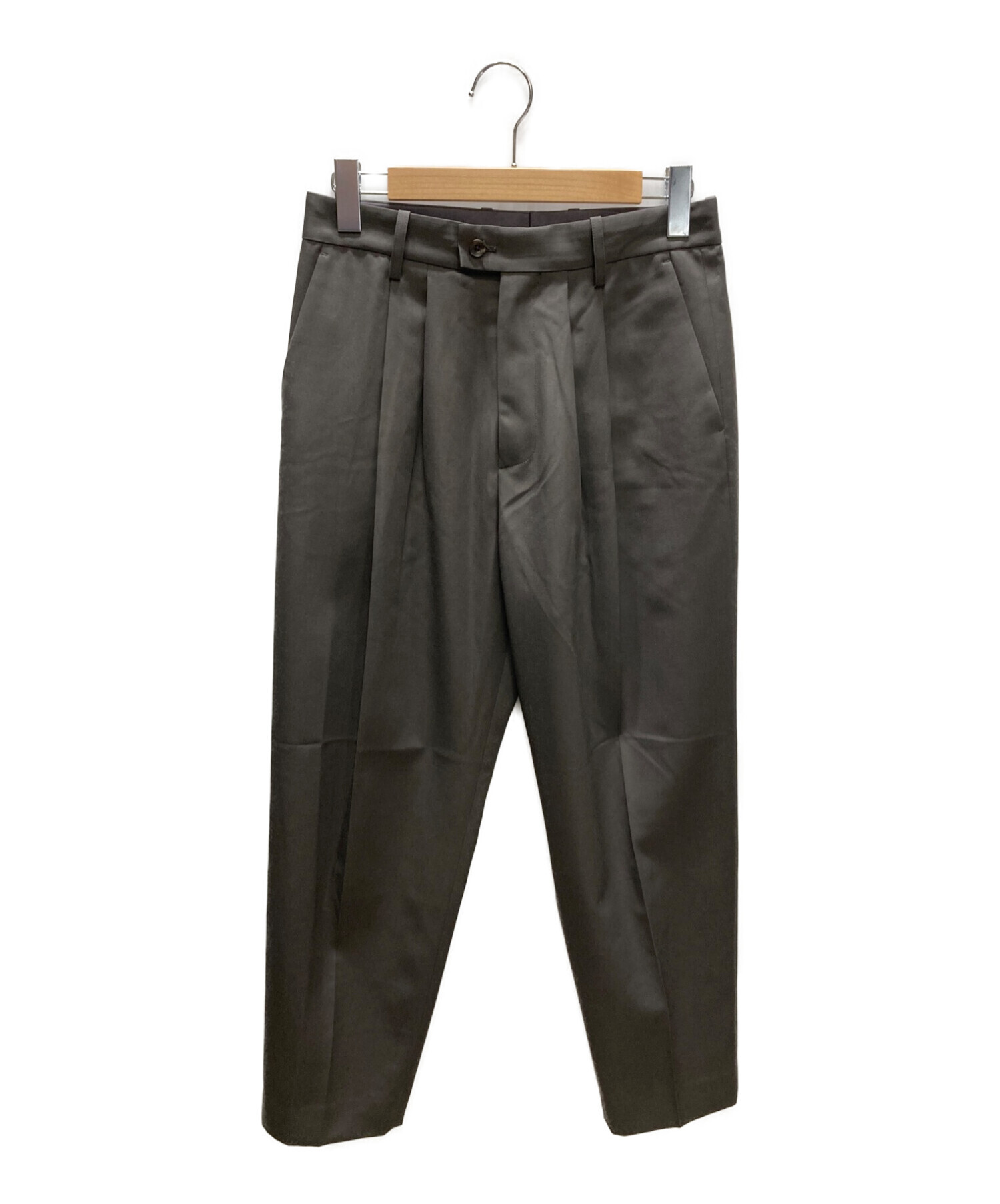 stein (シュタイン) WIDE TAPERED TROUSERS グレー サイズ:s