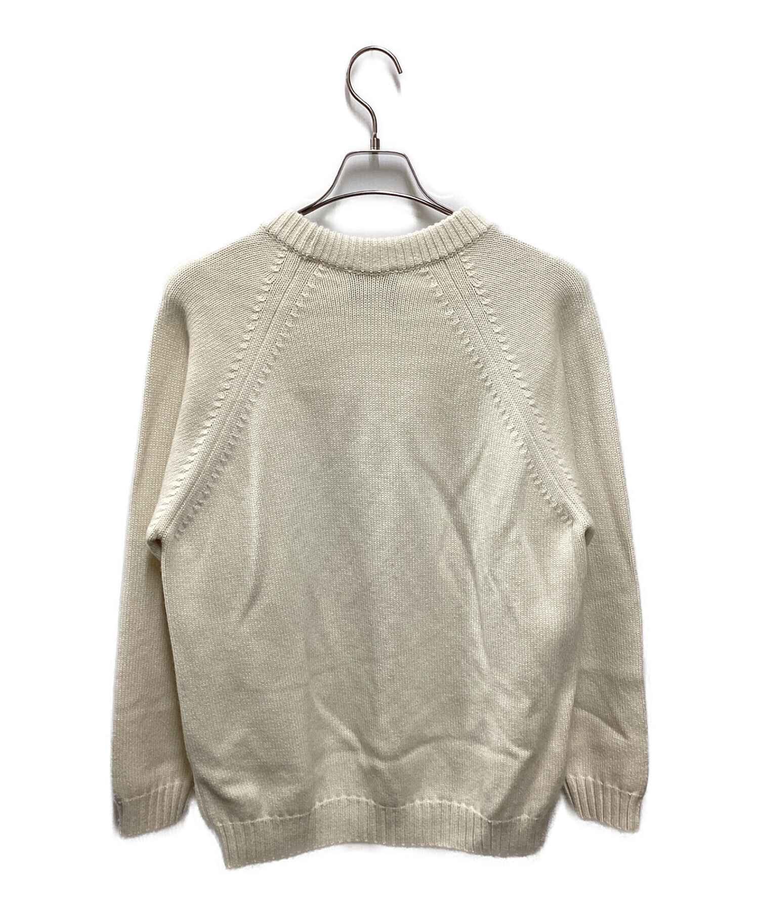 中古・古着通販】ATON (エイトン) CASHMERE WASHI CREWNECK SWEATER