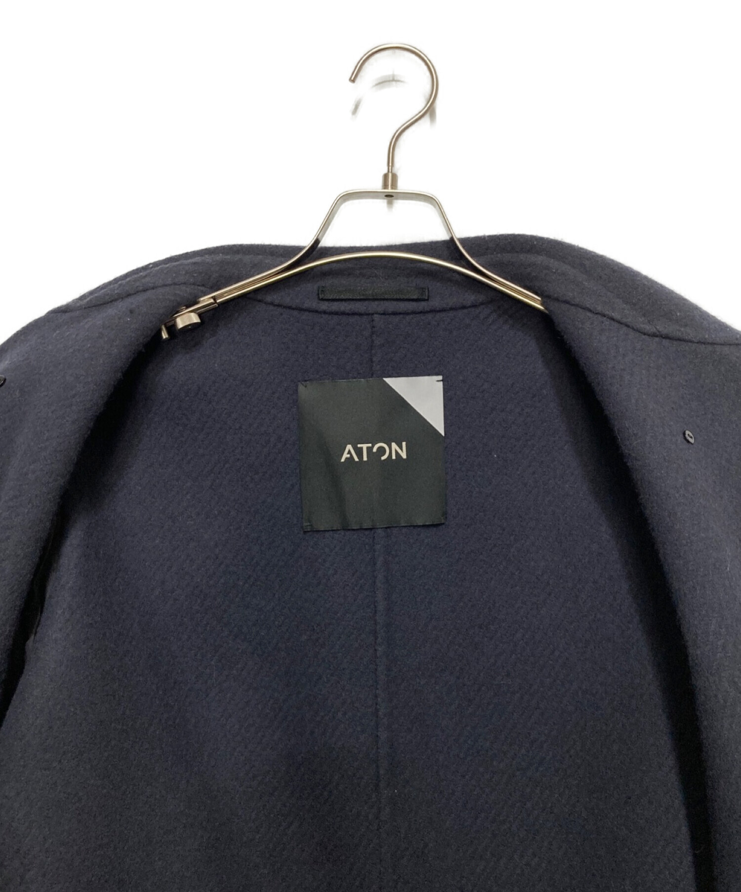 中古・古着通販】ATON (エイトン) DOUBLE MELTONリーファージャケット