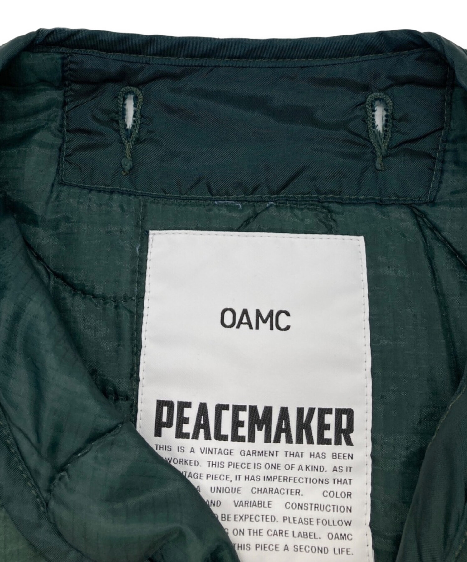 中古・古着通販】OAMC (オーエーエムシー) PEACEMAKERライナー