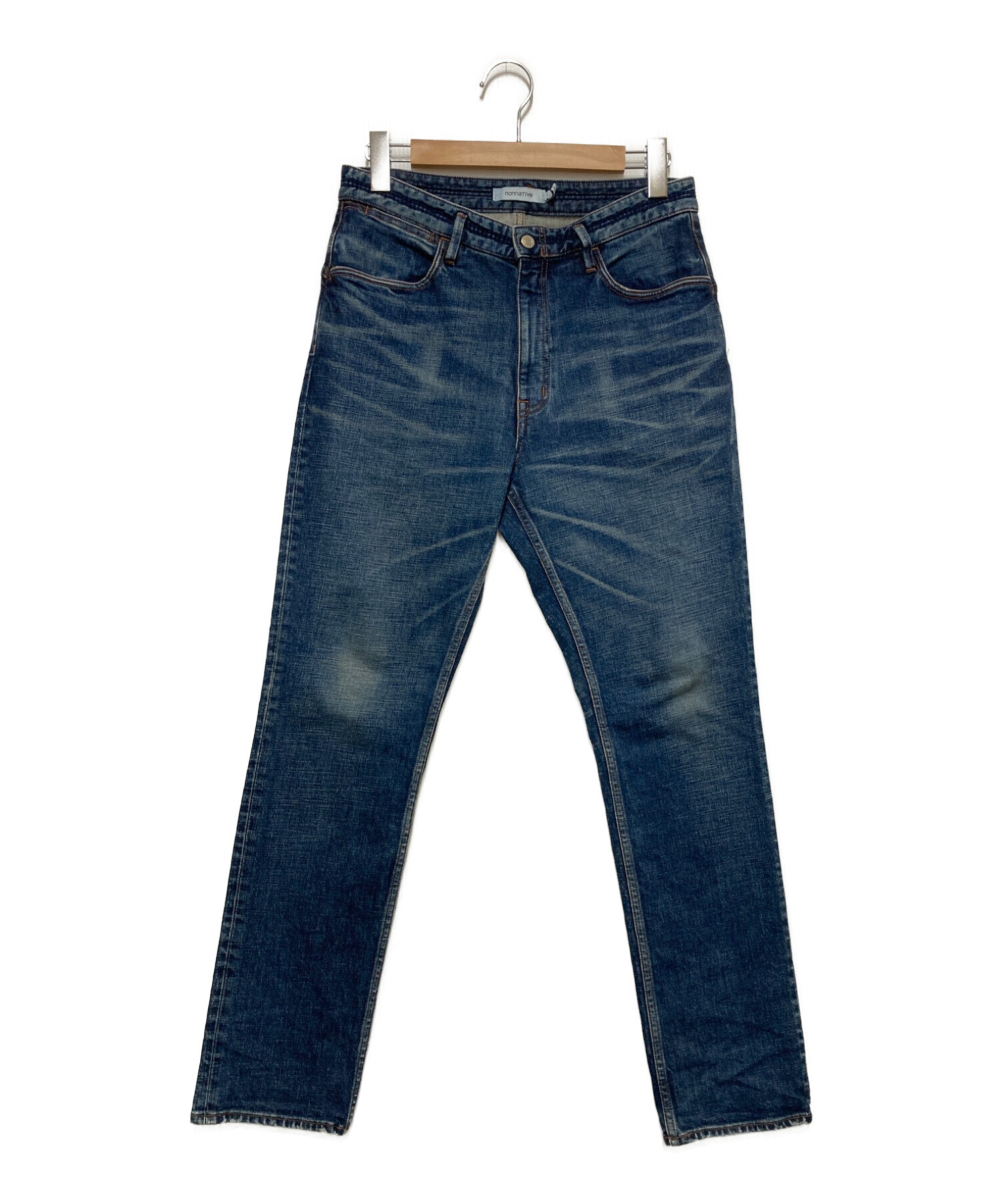 nonnative (ノンネイティブ) DWELLER 5P JEANS DROPPED FIT インディゴ サイズ:SIZE0