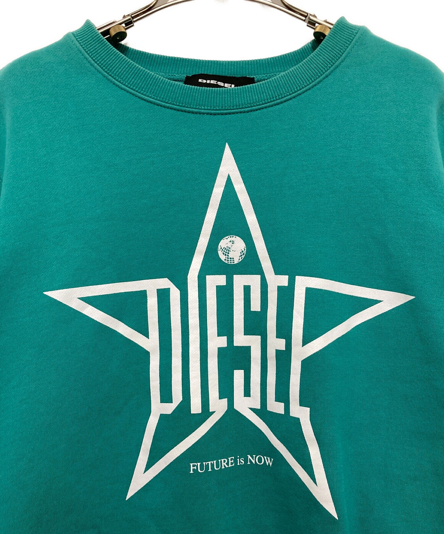 中古・古着通販】DIESEL (ディーゼル) スタープリントロゴスウェット