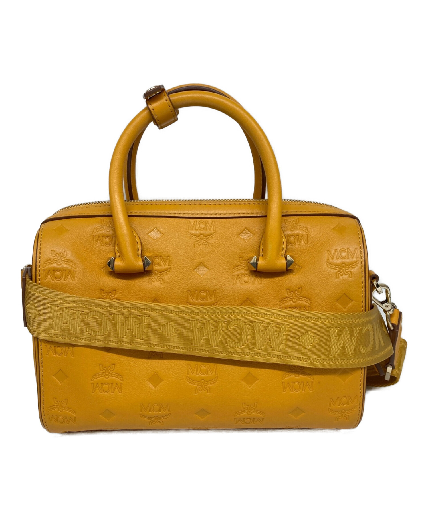 中古・古着通販】MCM (エムシーエム) モノグラム2WAYボストンバッグ