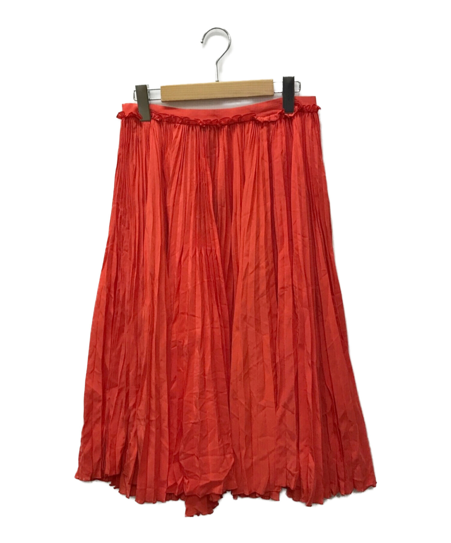 ROCHAS (ロシャス) スカート レッド サイズ:40 未使用品