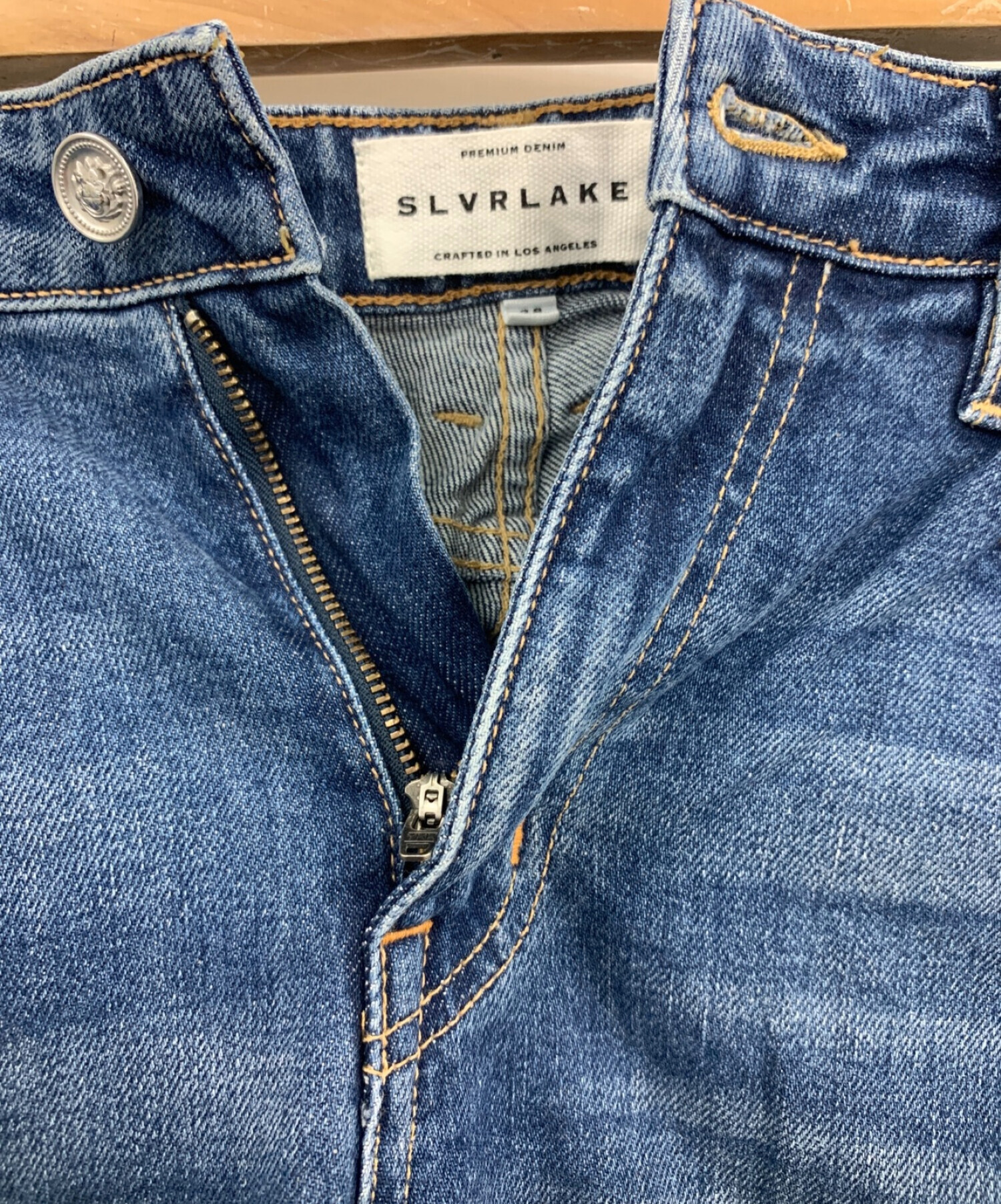 中古・古着通販】SLVRLAKE (シルバーレイク) スリムクロップデニム