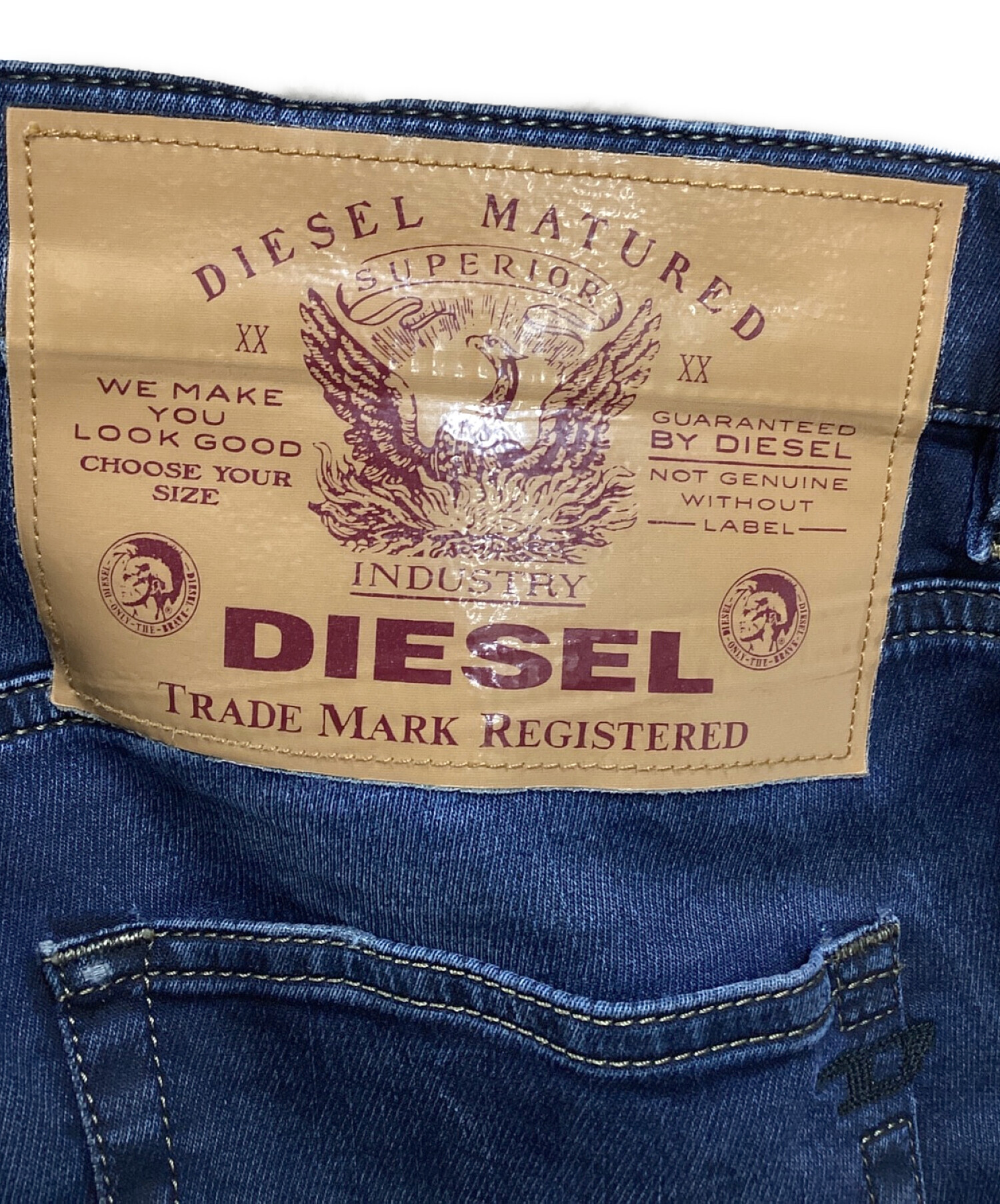 中古・古着通販】DIESEL (ディーゼル) デニムパンツ インディゴ サイズ