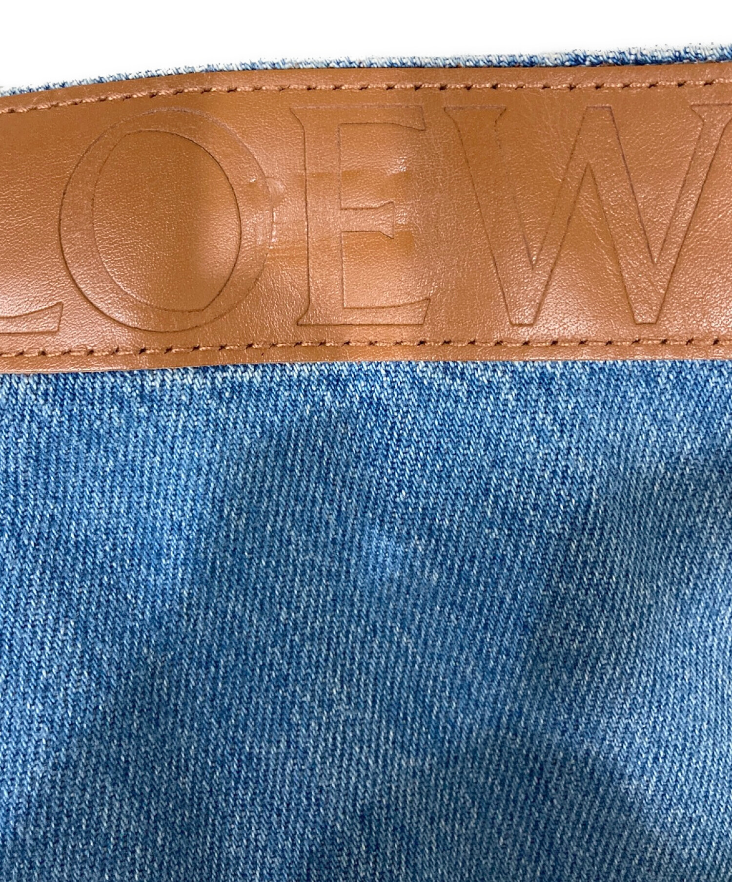 LOEWE (ロエベ) デニムスカート インディゴ サイズ:36