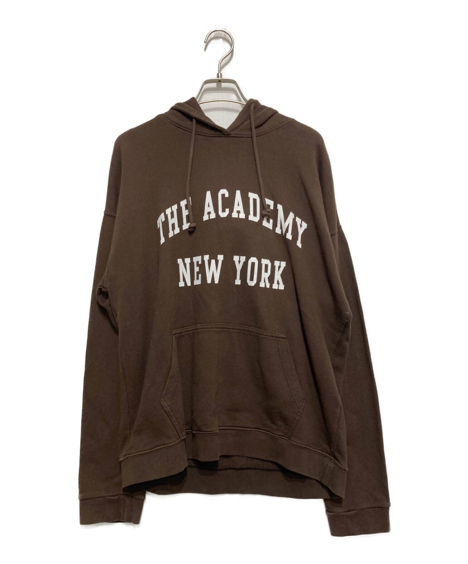 THE ACADEMY NEWYORK (ザ アカデミー ニューヨーク) プルオーバーパーカー ブラウン サイズ:S