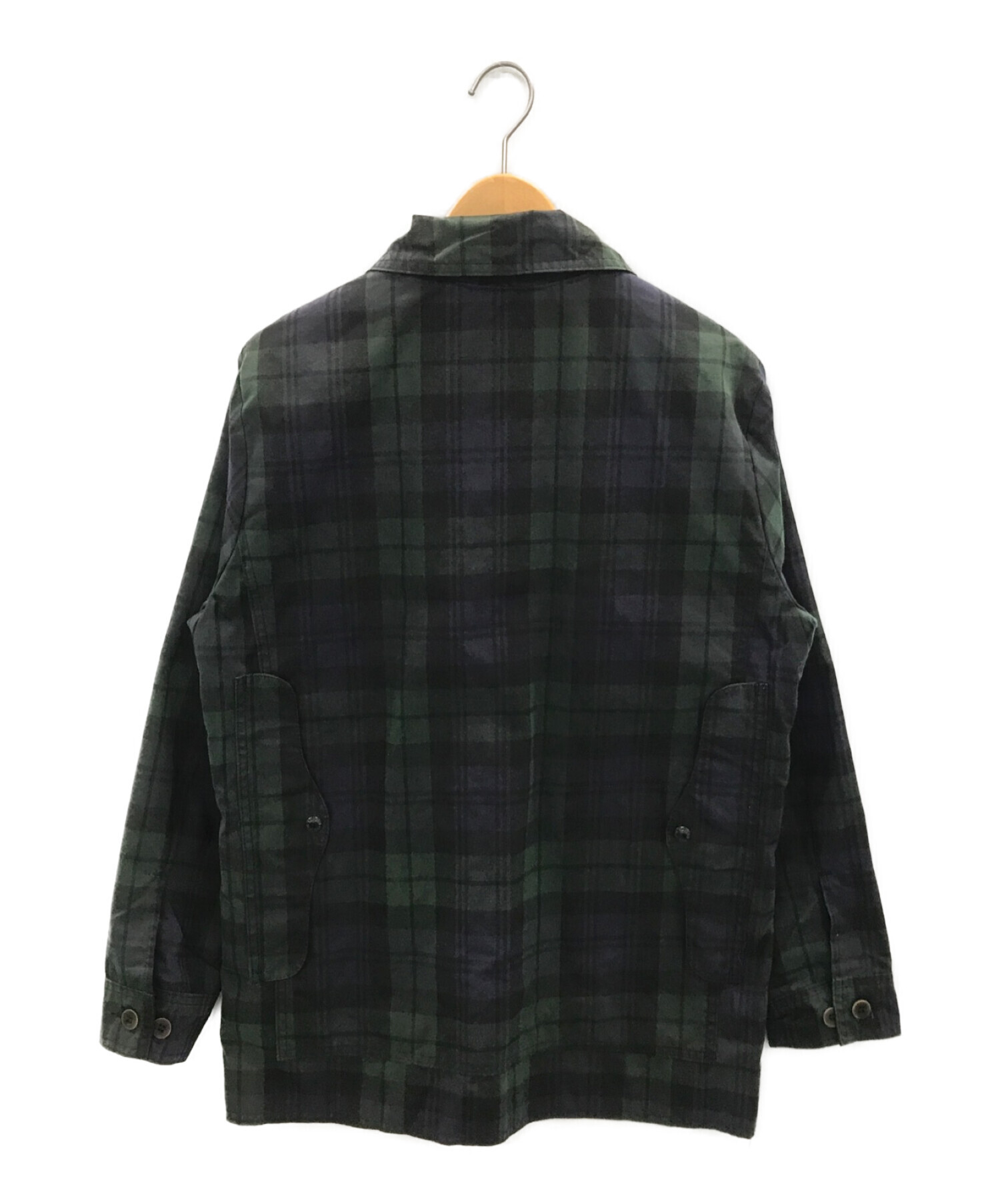 中古・古着通販】FILSON (フィルソン) ワックスコットンジャケット グリーン×ネイビー サイズ:M｜ブランド・古着通販  トレファク公式【TREFAC FASHION】スマホサイト