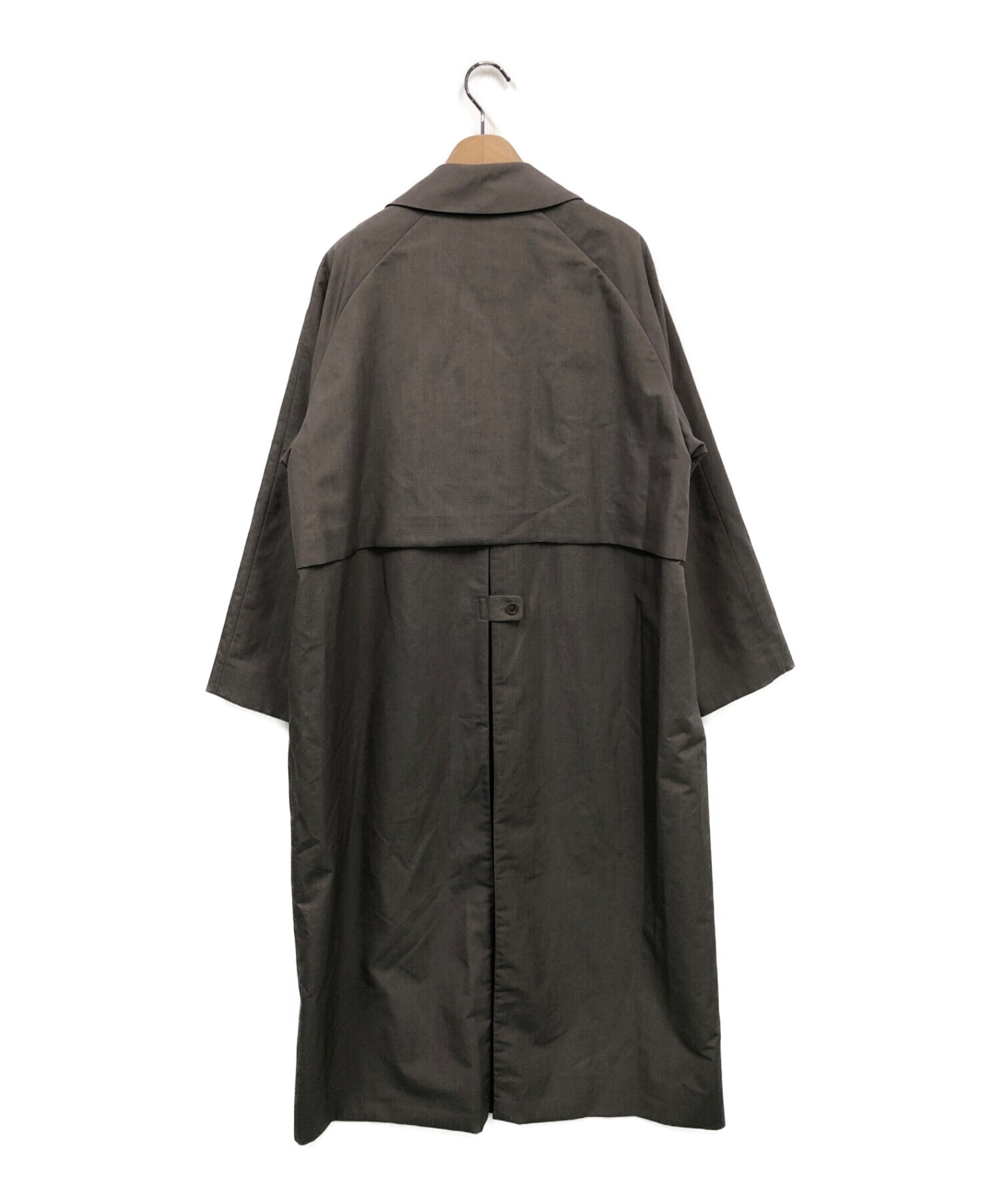 中古・古着通販】YAECA (ヤエカ) SOUTIEN COLLAR COAT LONG グレー