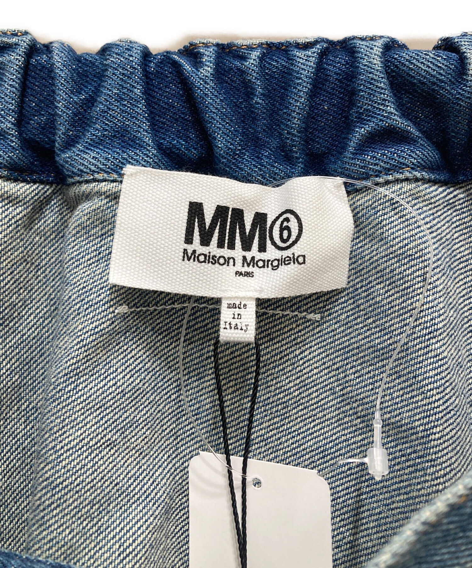 MM6 Maison Margiela (エムエムシックス メゾンマルジェラ) フレアデニムスカート インディゴ サイズ:42