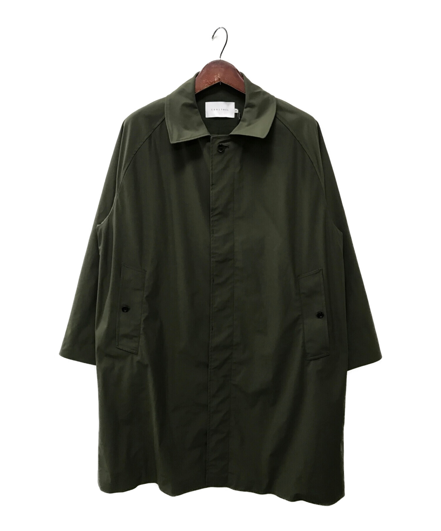 CURLY (カーリー) ARDWICK COAT Plain オリーブ サイズ:3