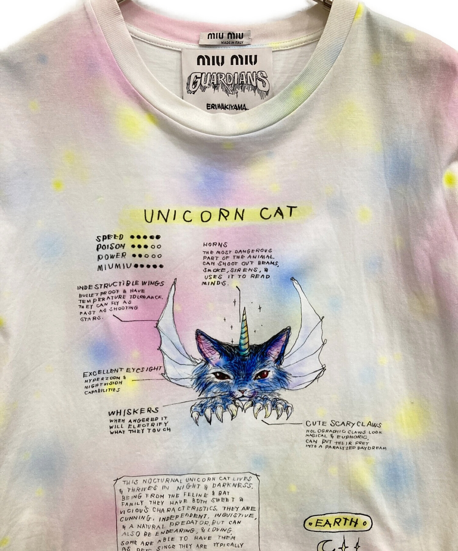 中古・古着通販】MIU MIU (ミュウミュウ) Tシャツ サイズ:S｜ブランド