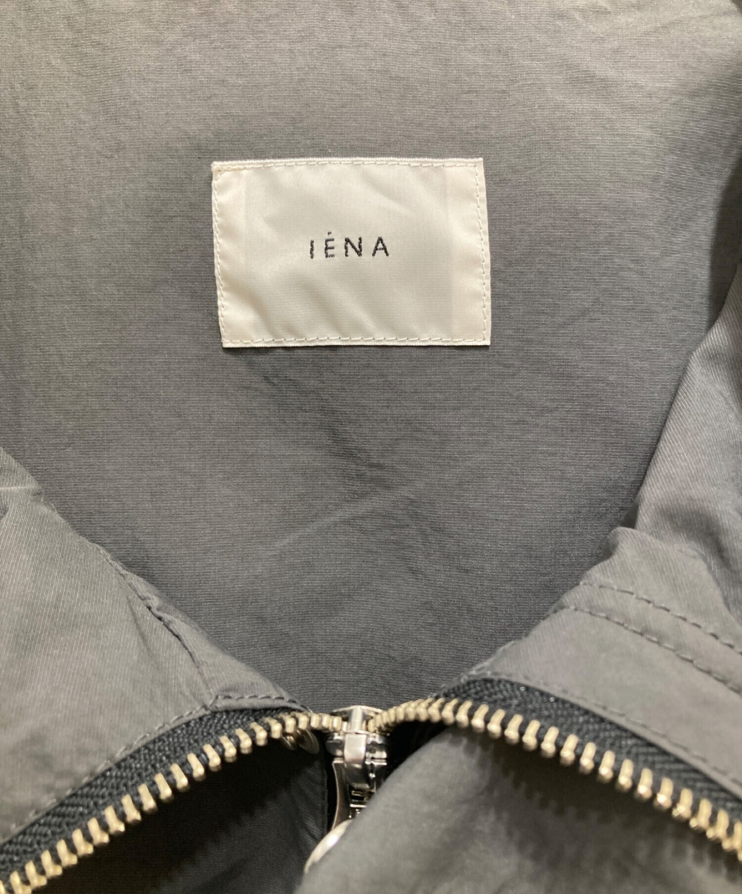 中古・古着通販】IENA (イエナ) タフタフードジャケット グレー サイズ