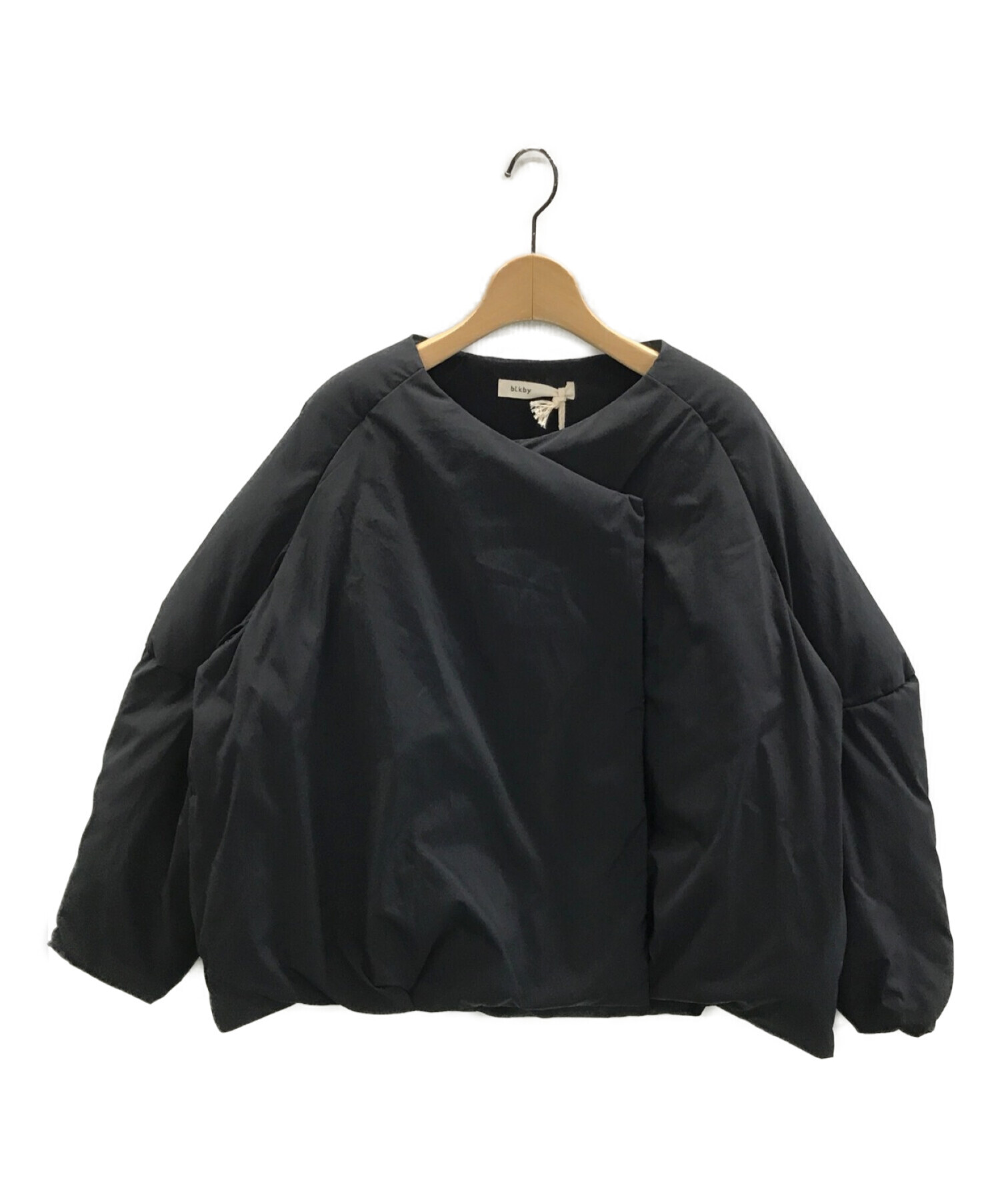 BLACK by moussy (ブラックバイマウジー) cocoon down short coat ブラック サイズ:1