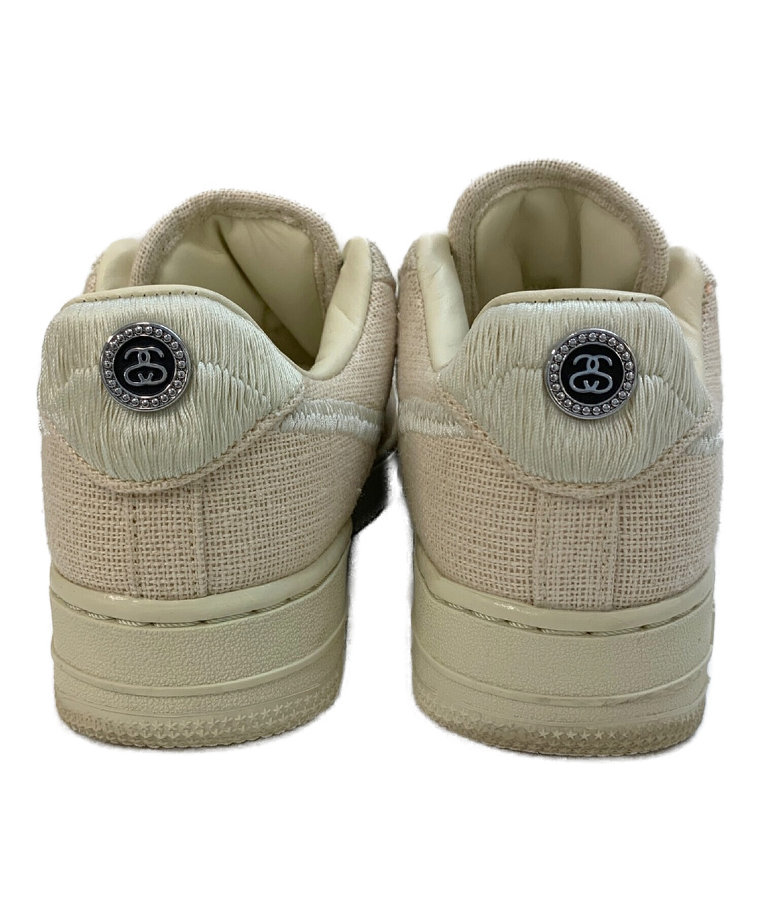 NIKE×STUSSY (ナイキ × ステューシー) AIR FORCE1 LOW FOSSIL STONE / エア フォース  1ローカットスニーカー ベージュ サイズ:US：5 / UK：4.5 / EUR：37.5