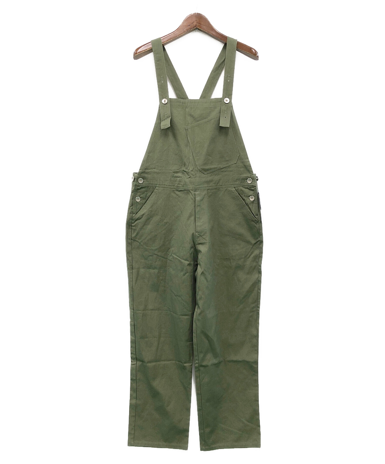 中古・古着通販】axesquin (アクシーズクイン) COTTON DUCK OVERALLS