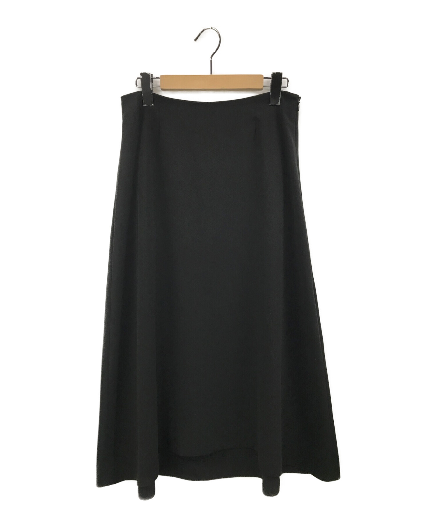 Deuxieme Classe (ドゥーズィエム クラス) DOUBLE CLOTH フレア スカート ブラック サイズ:36