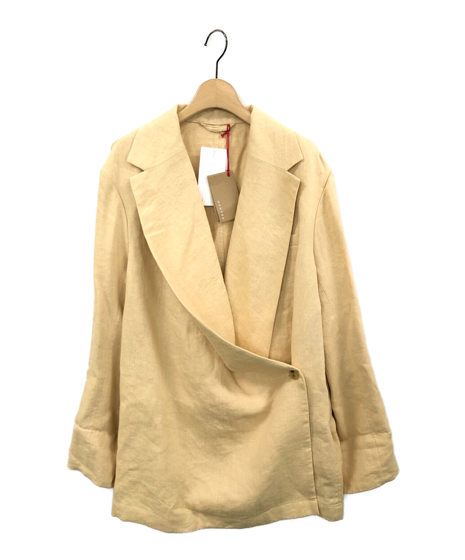 NEHERA (ネヘラ) カシュクールジャケット ライトベージュ サイズ:36 未使用品