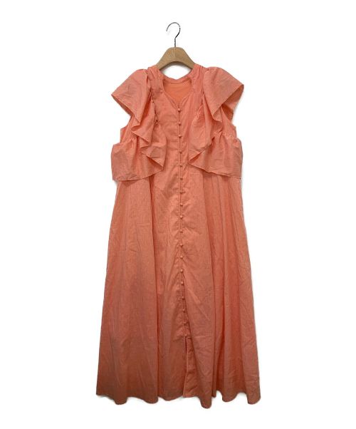 中古・古着通販】AMERI (アメリ) 2WAY RAMIE DRESS オレンジ サイズ:S